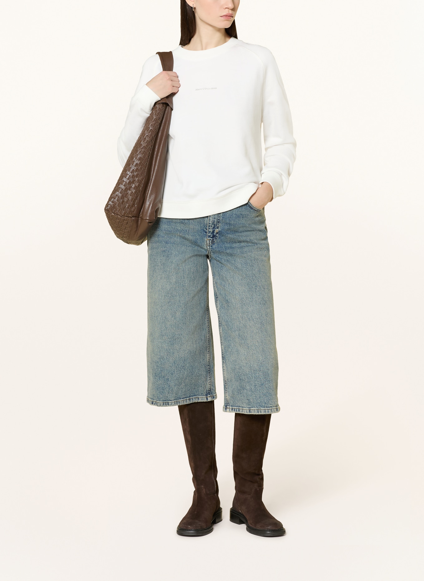Marc O'Polo DENIM sweatshirt: WHITE
