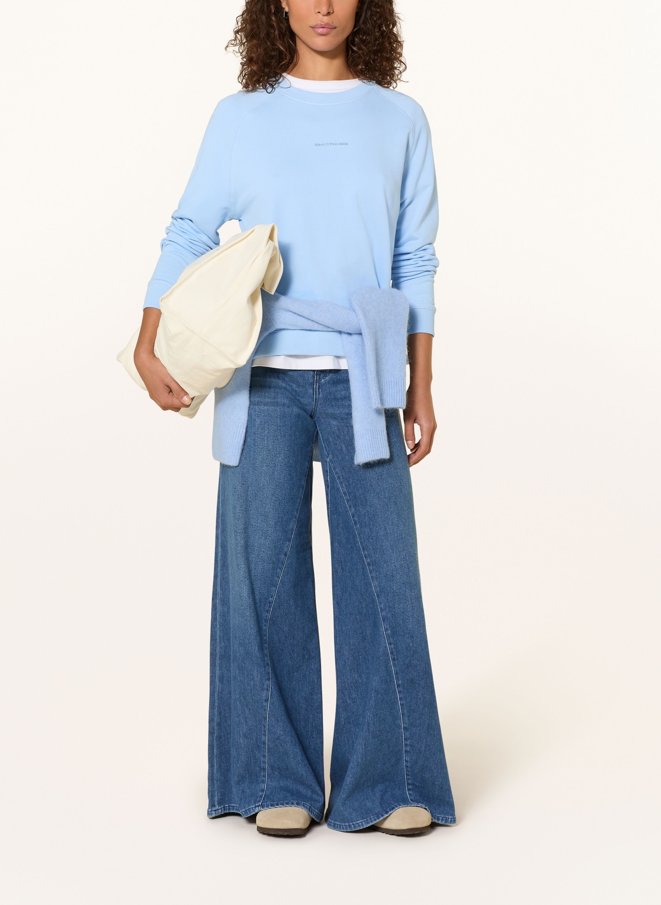 Marc O'Polo DENIM sweat-shirt: BLEU CLAIR