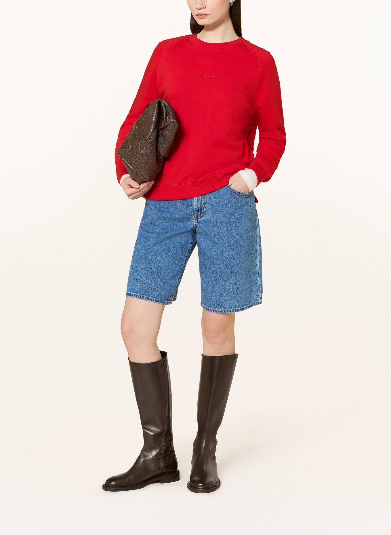 Marc O'Polo DENIM Sweatshirt: ROT