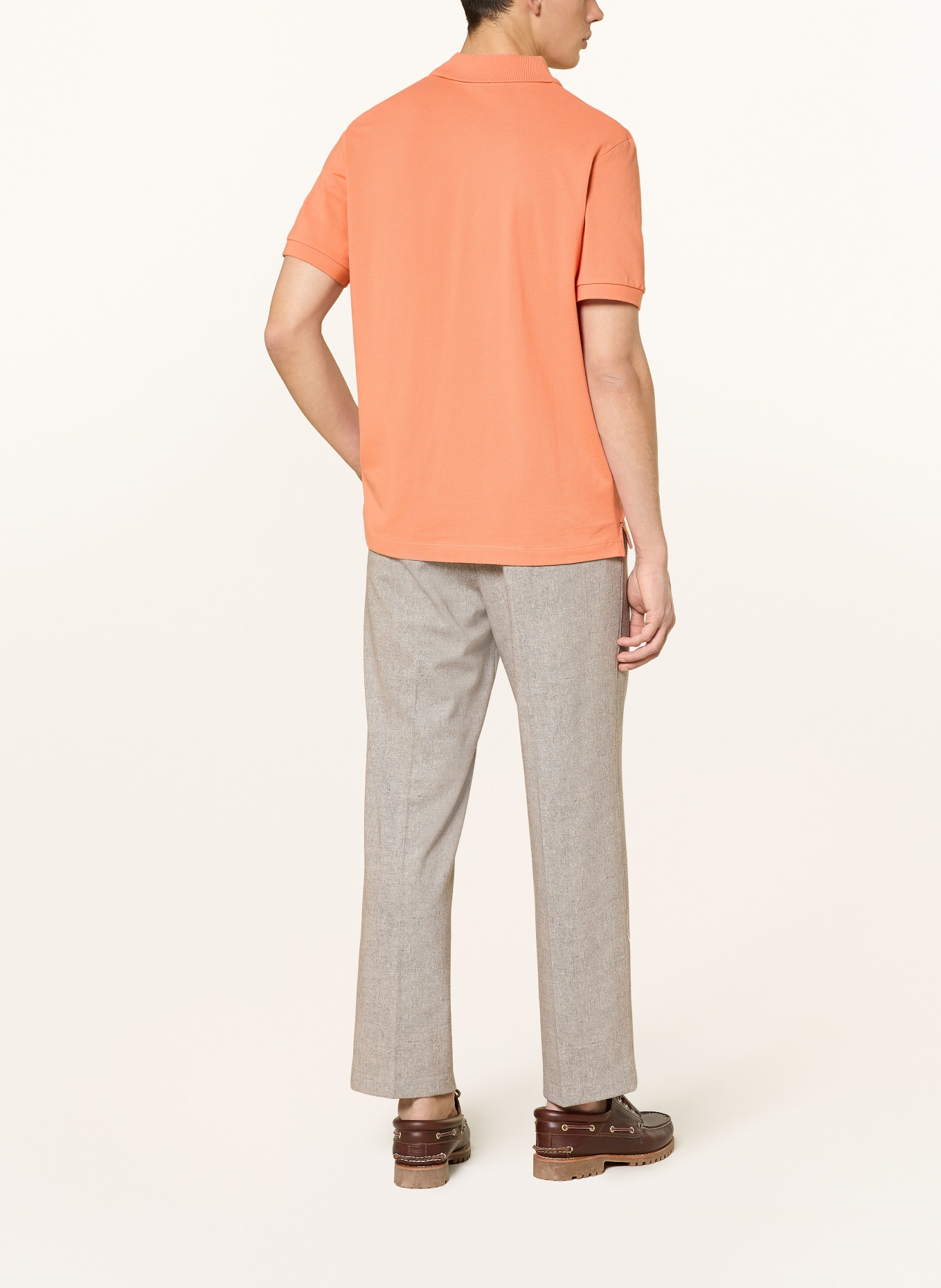 SCOTCH & SODA Koszulka polo z pikowanym wzorem: ŁOSOSIOWY