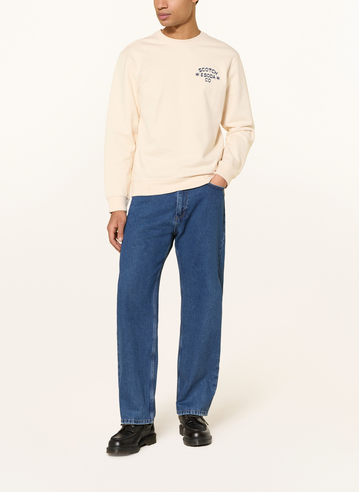 SCOTCH & SODA Sweatshirt: CAMEL