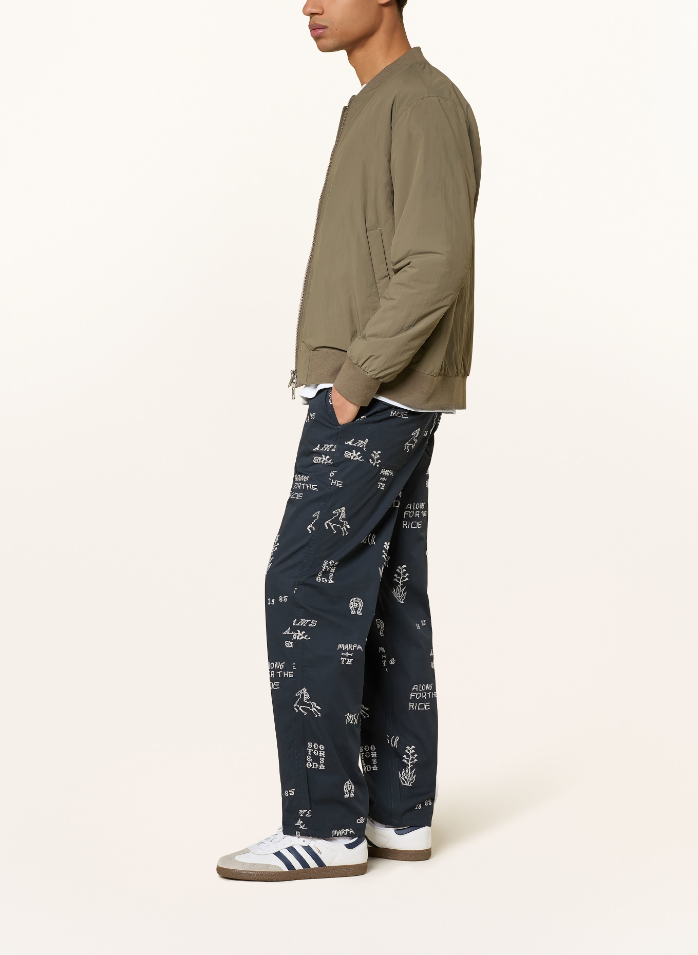 SCOTCH & SODA Chino Regular Fit: DUNKELBLAU