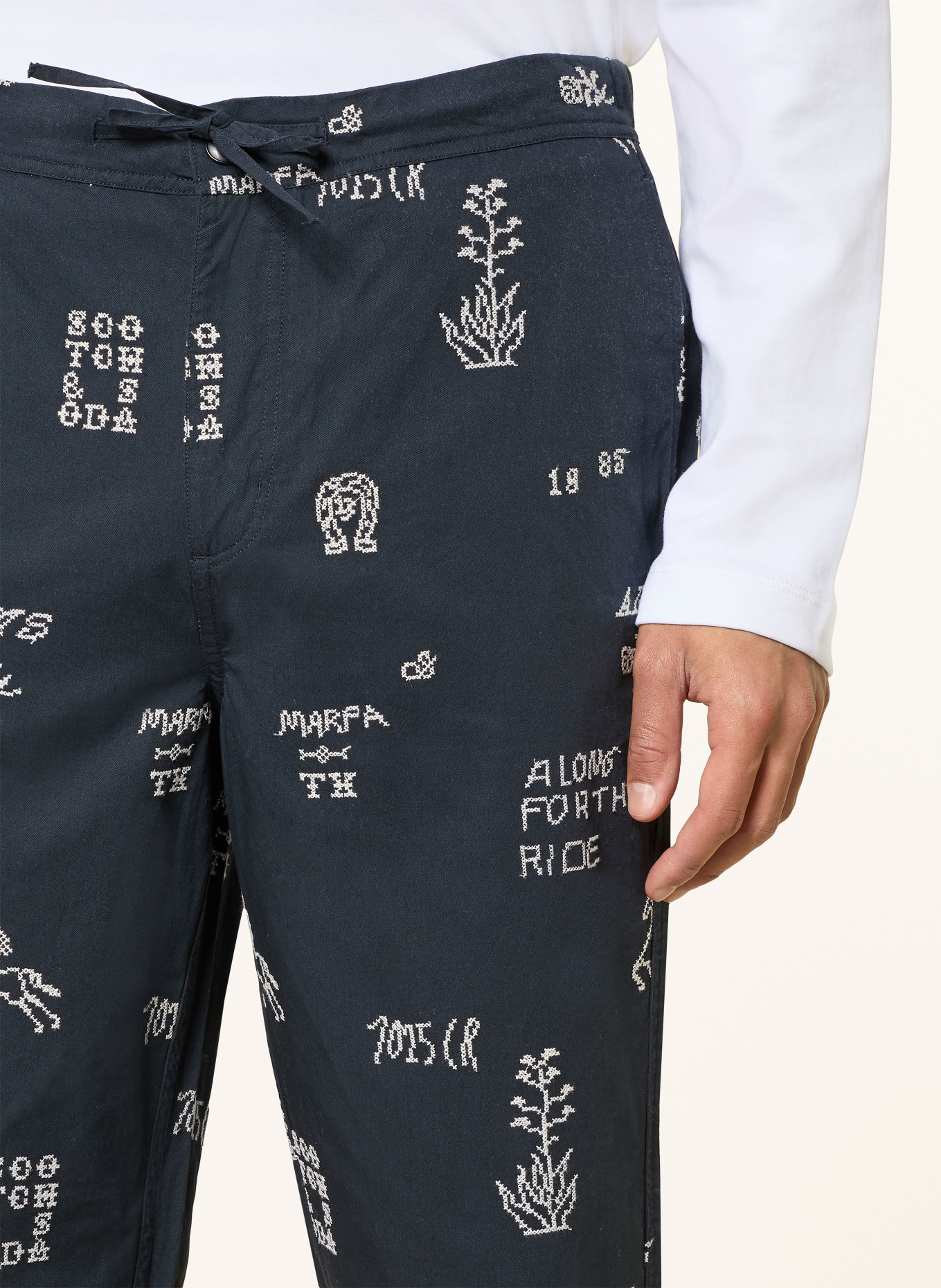 SCOTCH & SODA Chino Regular Fit: DUNKELBLAU