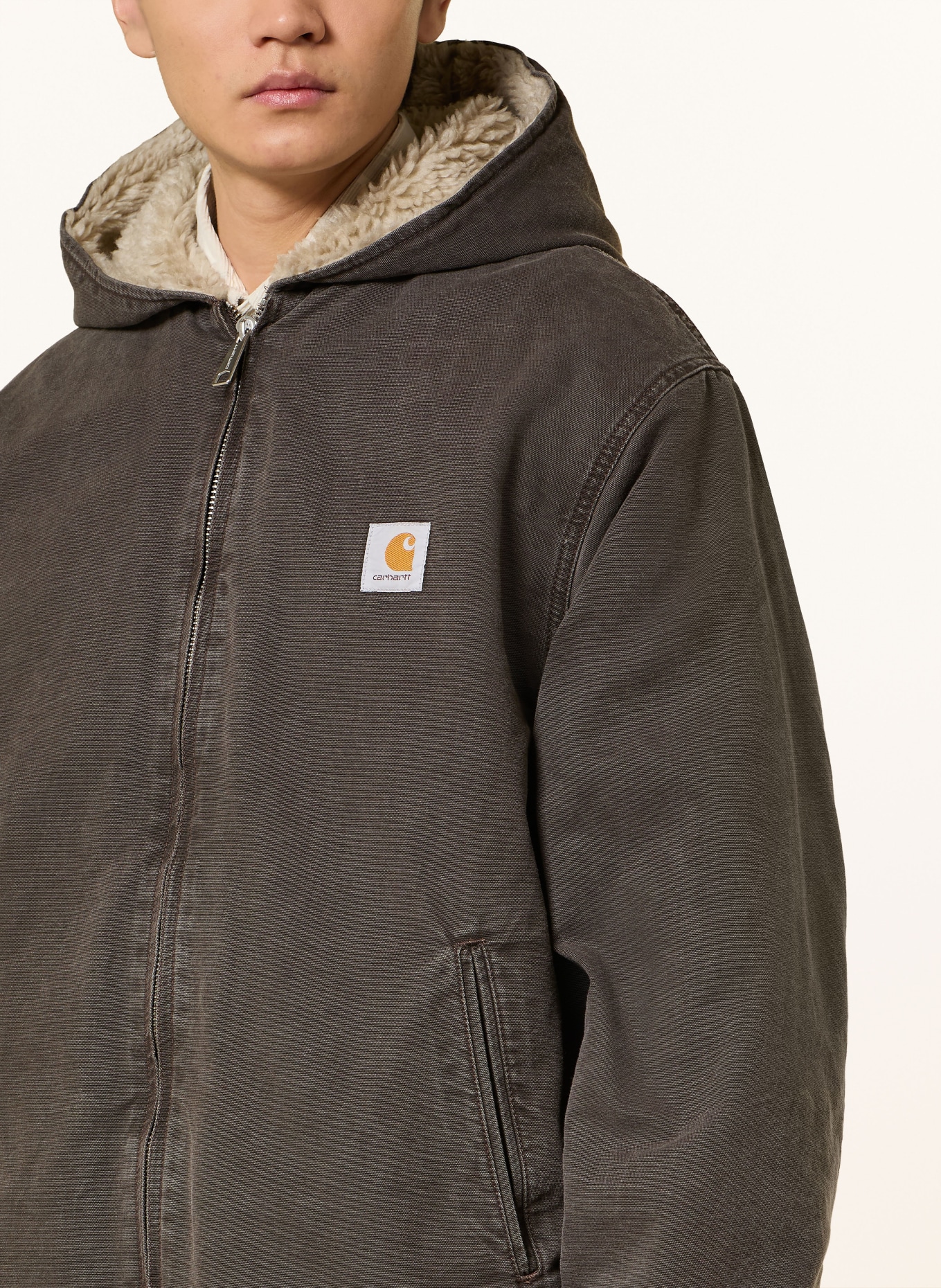 carhartt WIP Jacke MITCH: E50J Brass, dusky canvas