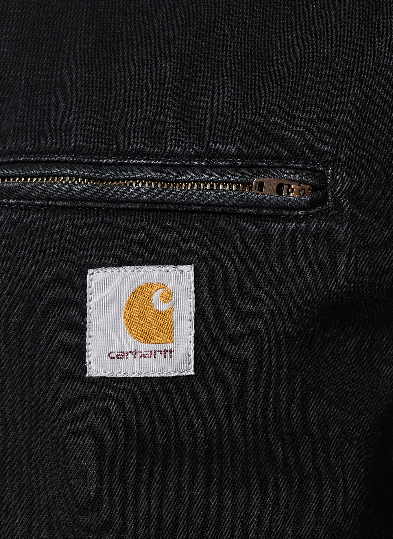 carhartt WIP Kurtka dżinsowa CLEVELAND: 8906 Black, stone washed