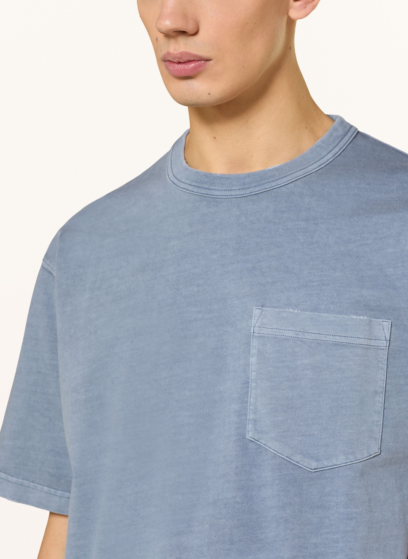carhartt WIP TORION T-shirt: BLUE GRAY