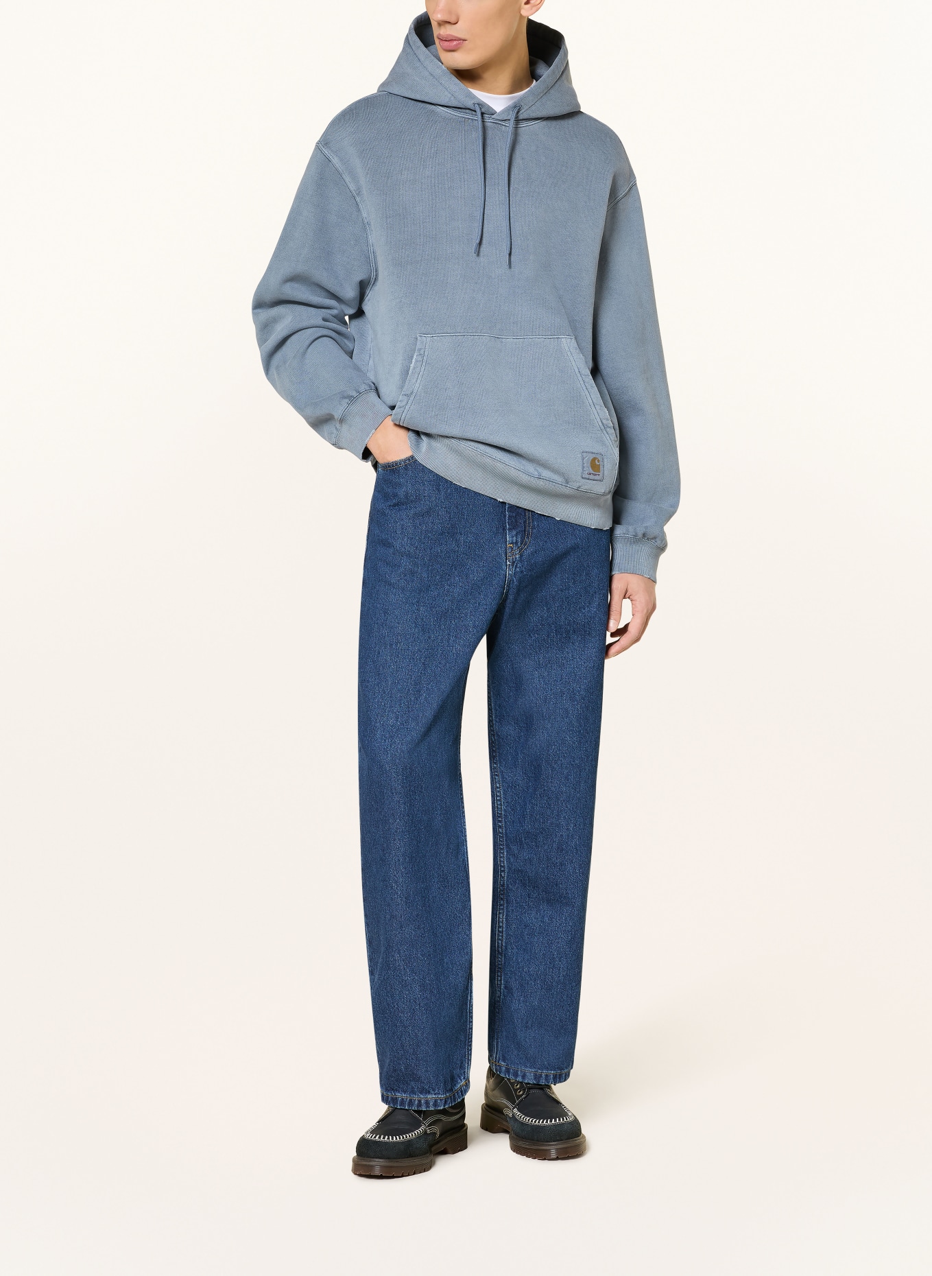 carhartt WIP Hoodie TORION: BLAUGRAU