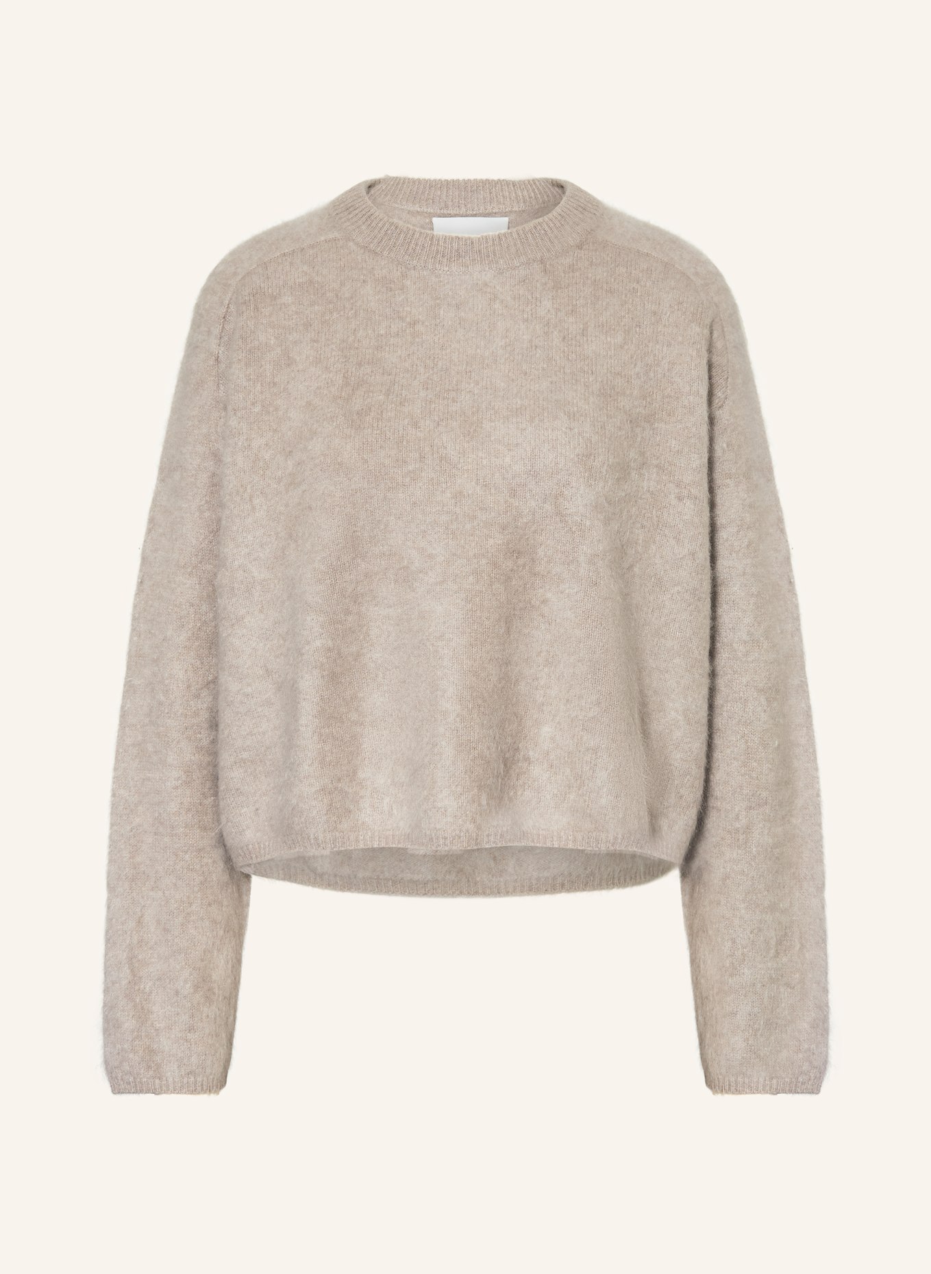 SOFT GOAT Cashmere-Pullover: GRAU