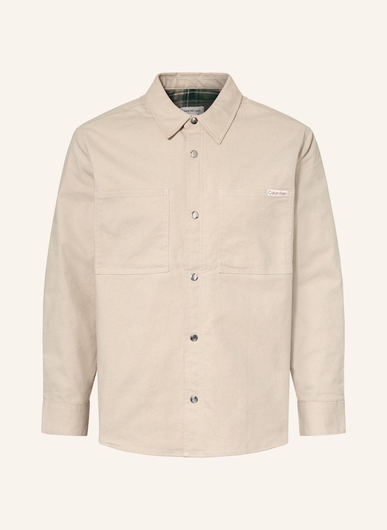 Calvin Klein Jeans Overjacket MATTY: ECRU