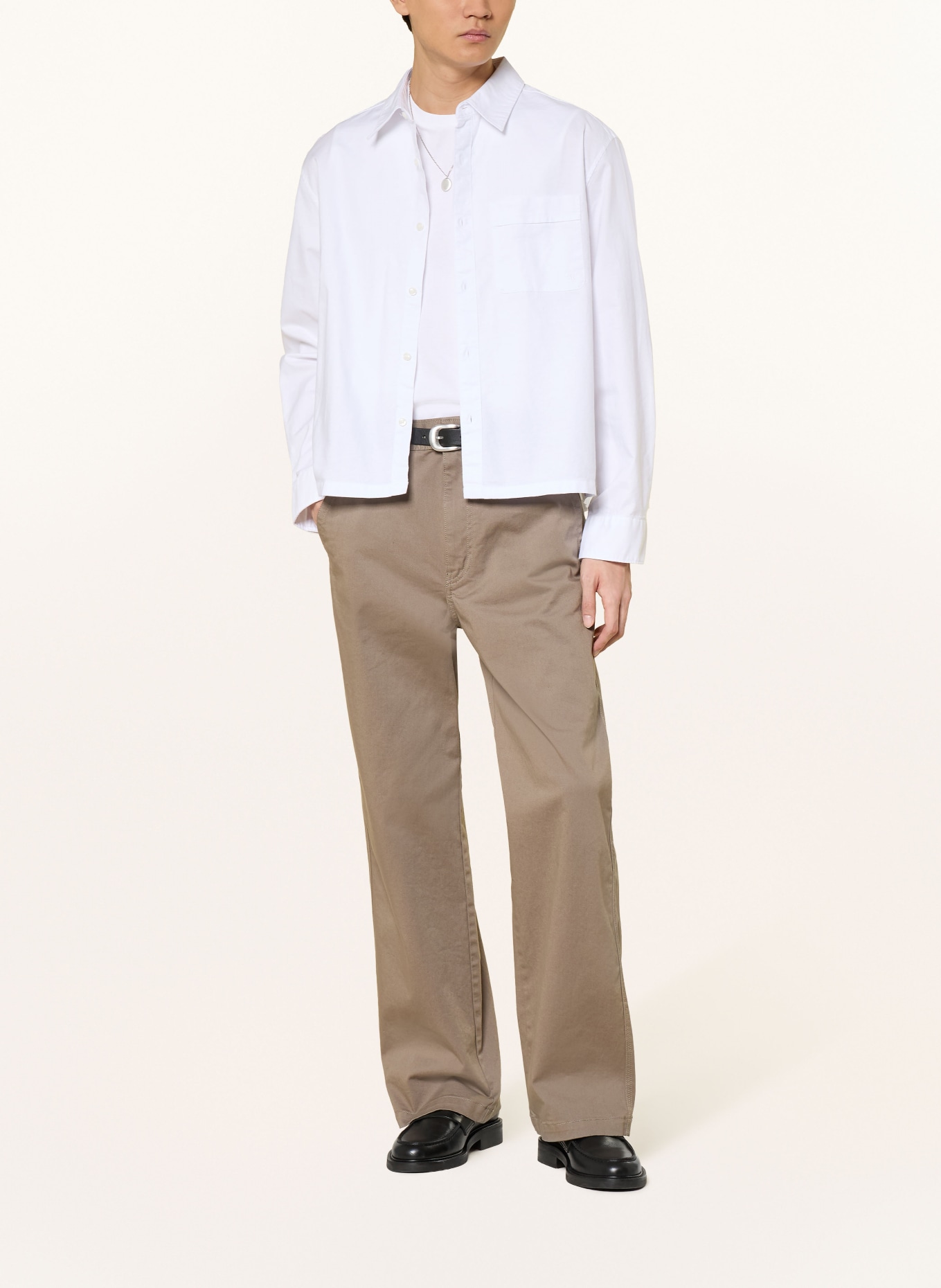 Calvin Klein Jeans Overjacket: WEISS