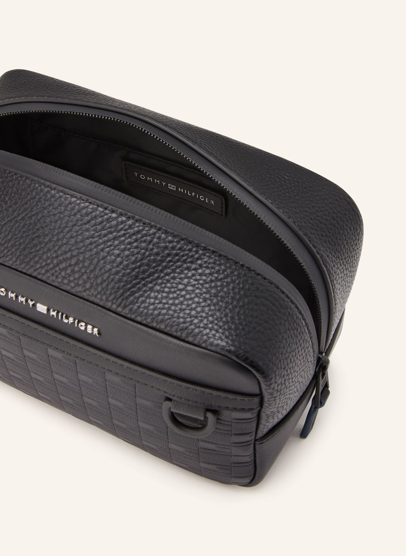 TOMMY HILFIGER Kosmetiktasche: SCHWARZ