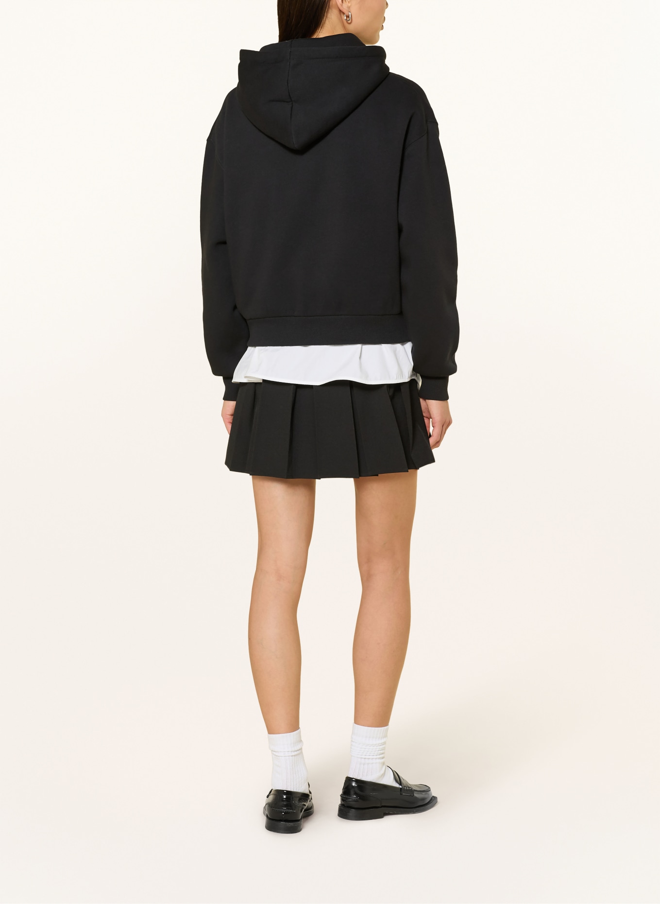 TOMMY HILFIGER Hoodie: BLACK