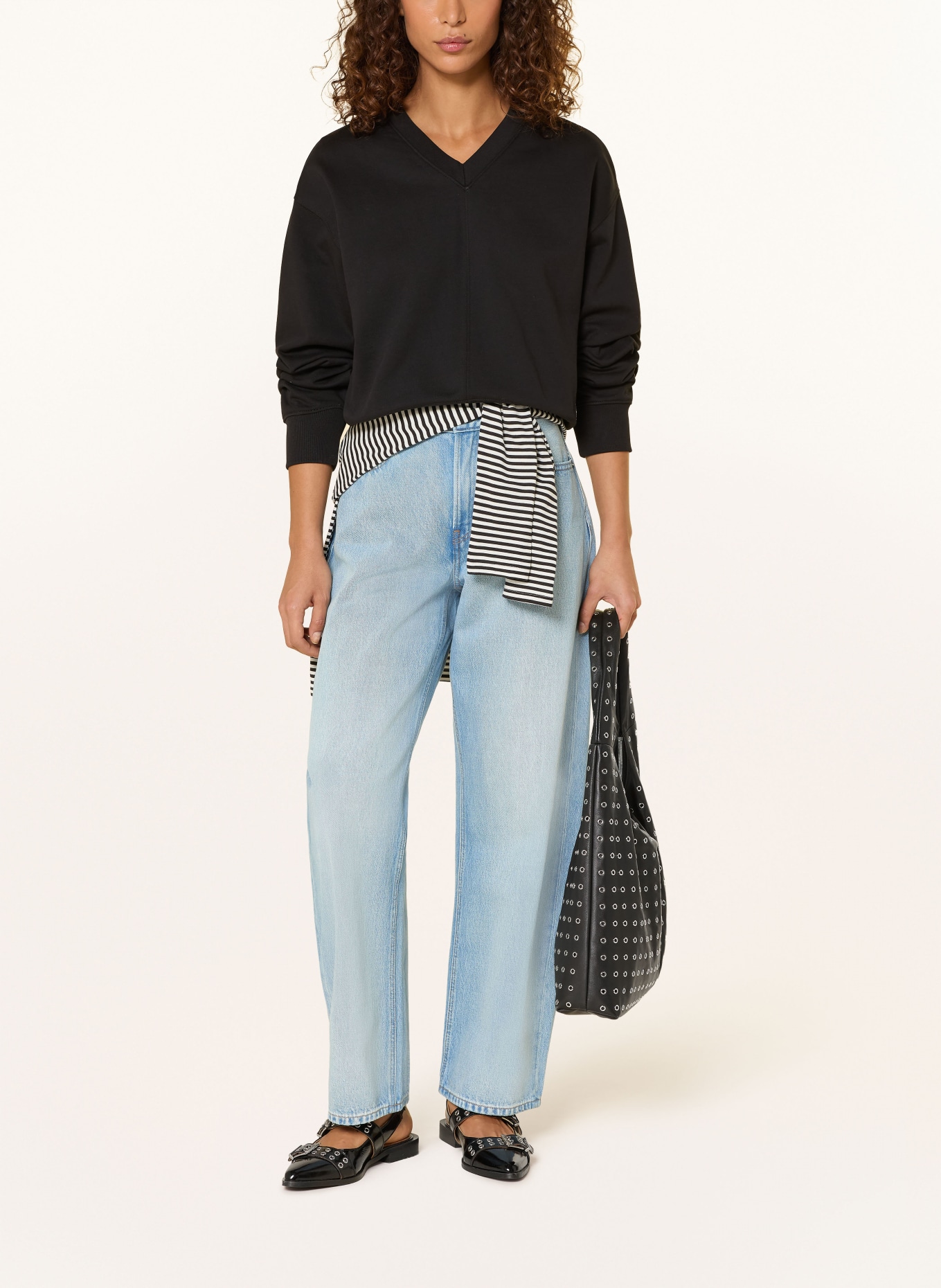 Calvin Klein Jeans Sweatshirt: SCHWARZ