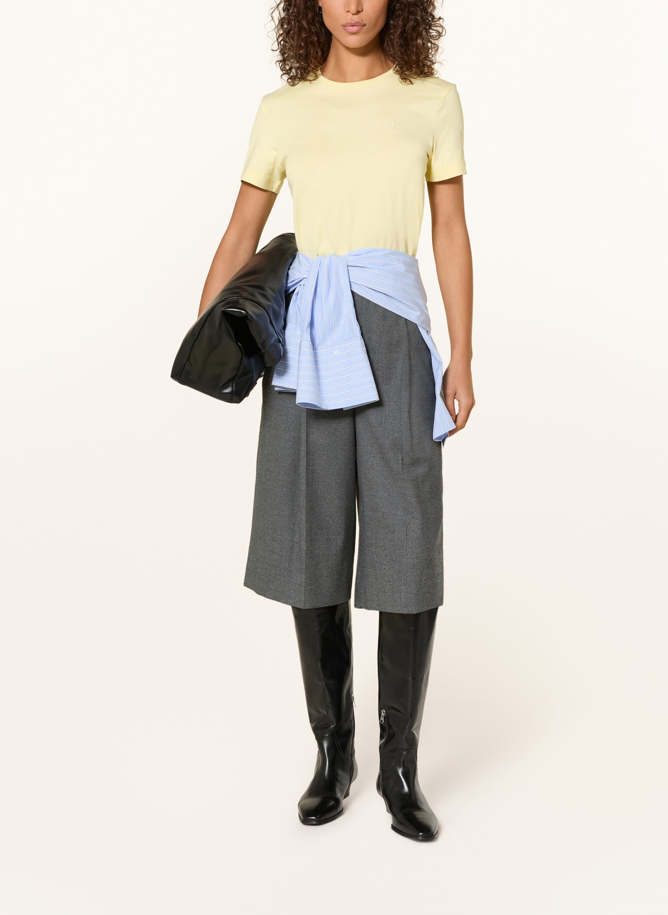 Calvin Klein Jeans T-Shirt: HELLGELB