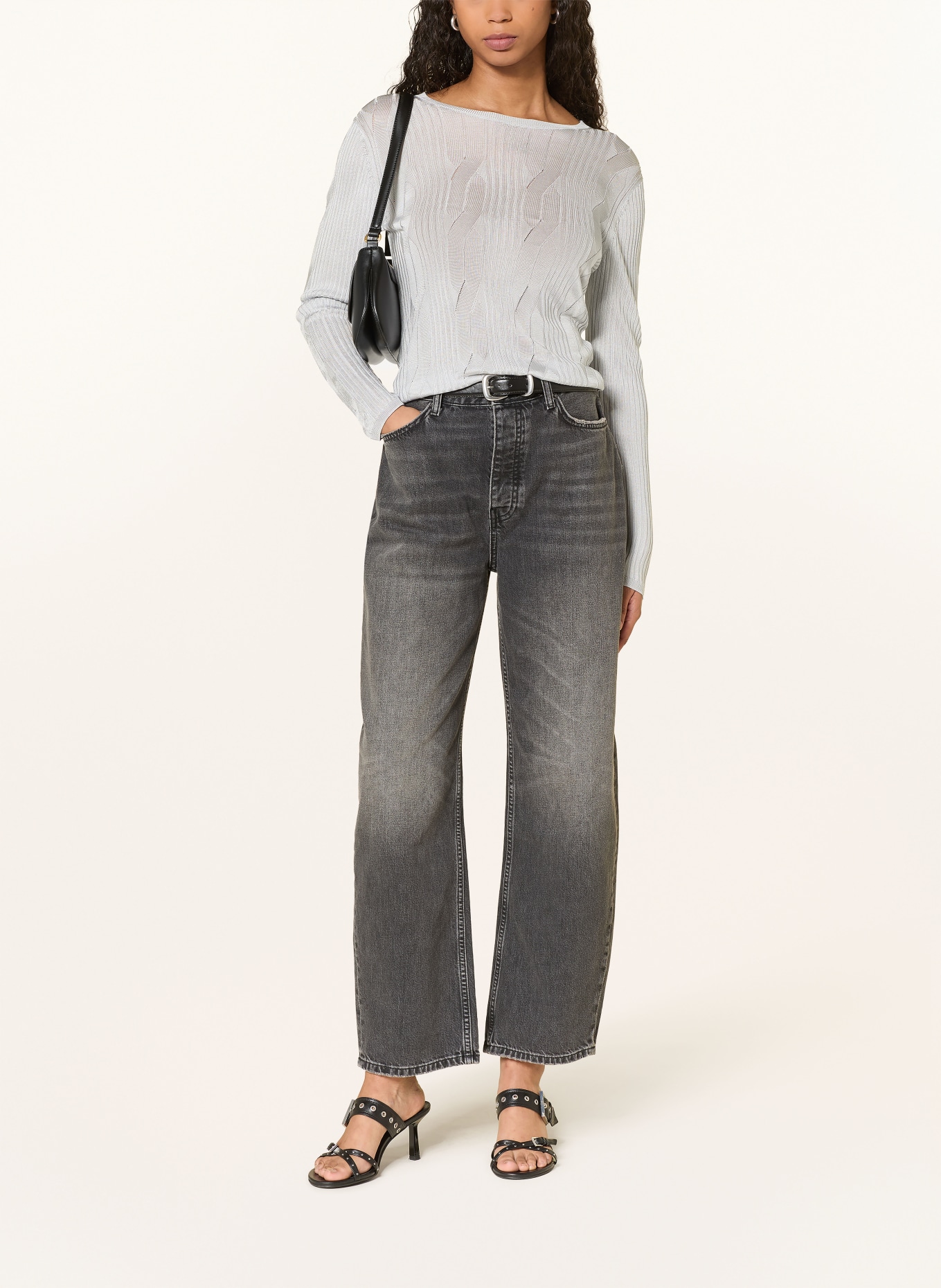 Calvin Klein svetr: ČERNOŠEDÁ