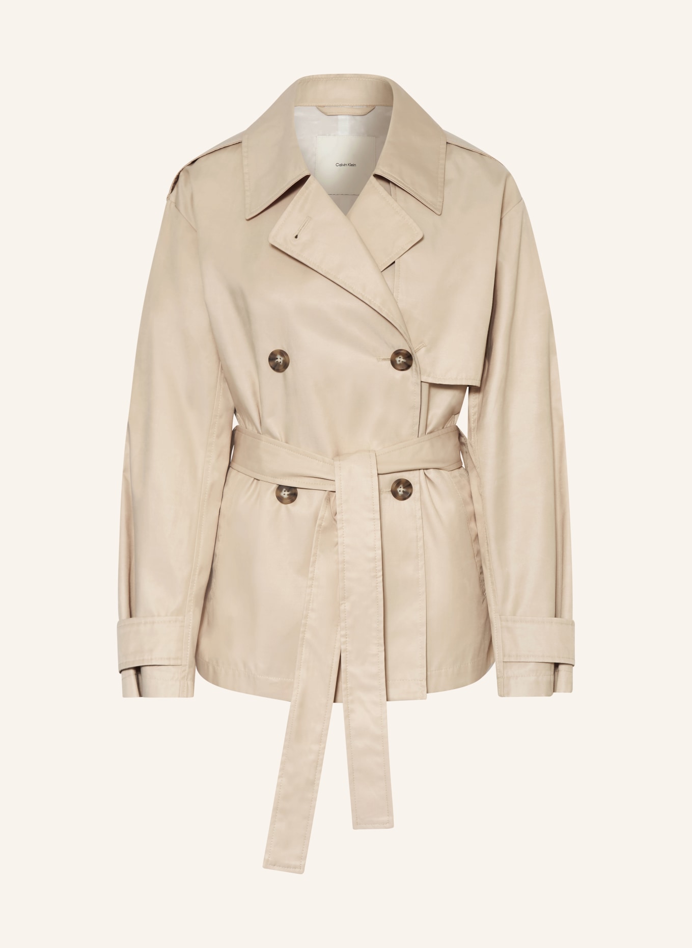 Calvin Klein trench: BEIGE