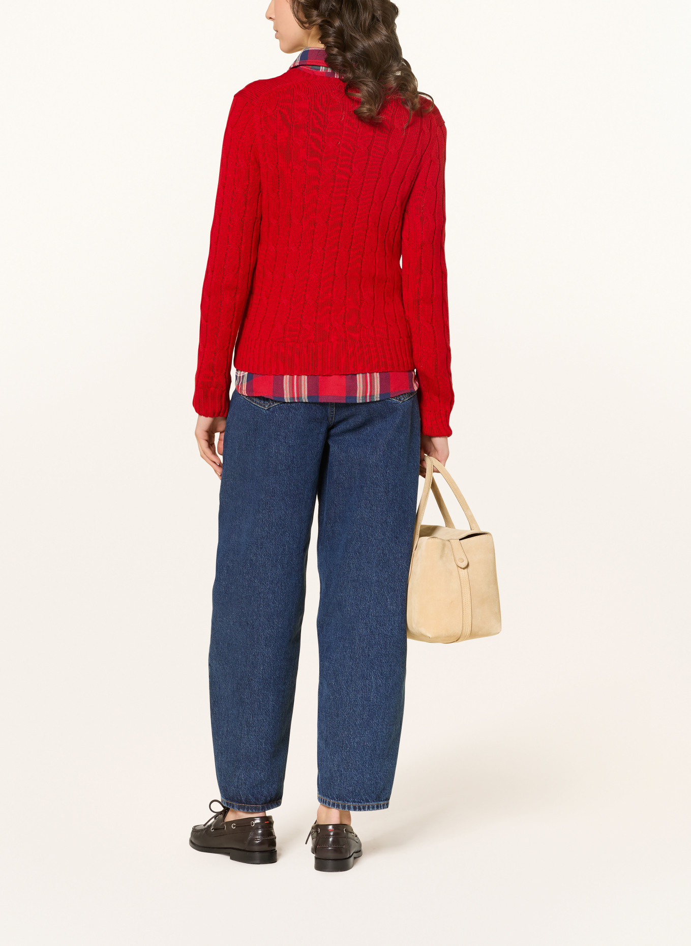 POLO RALPH LAUREN Sweater: RED