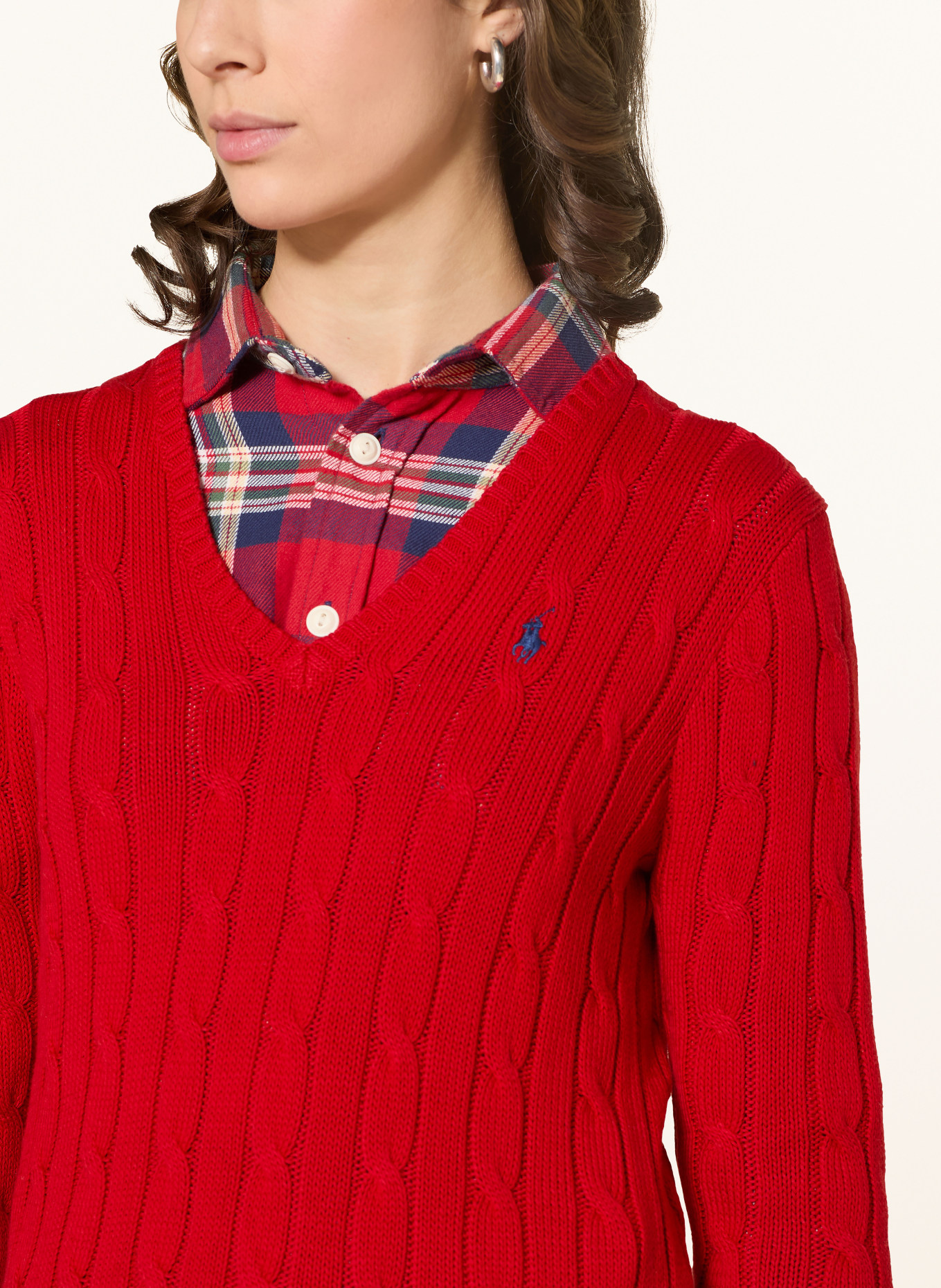 POLO RALPH LAUREN Sweater: RED