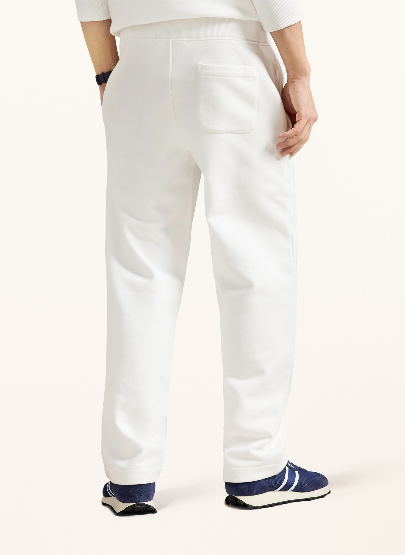 POLO SPORT Spodnie dresowe: BIAŁY