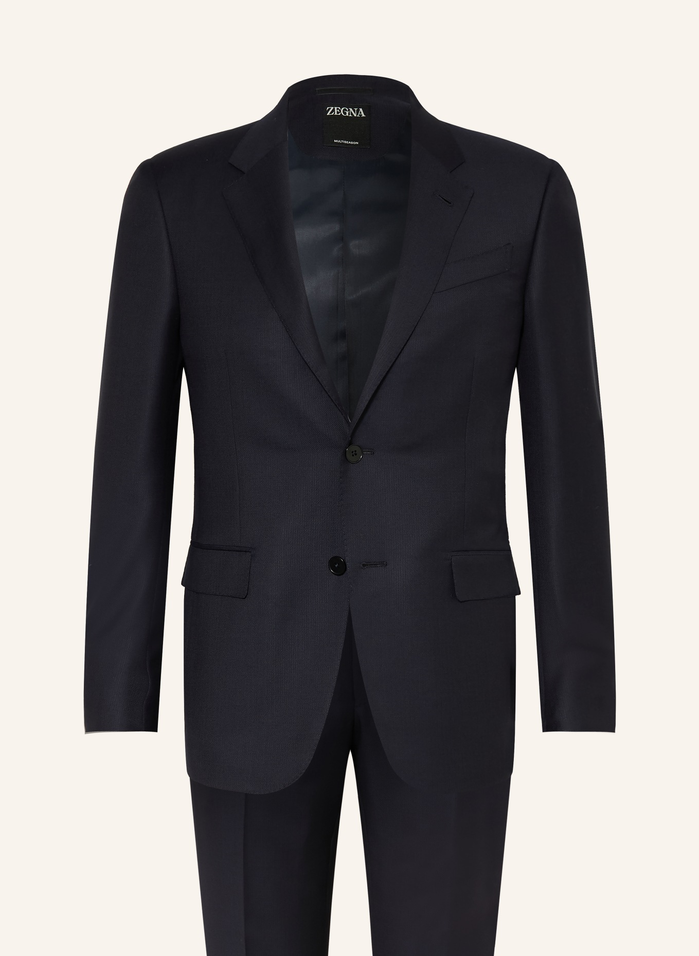 ZEGNA Extra slim fit suit: DARK BLUE