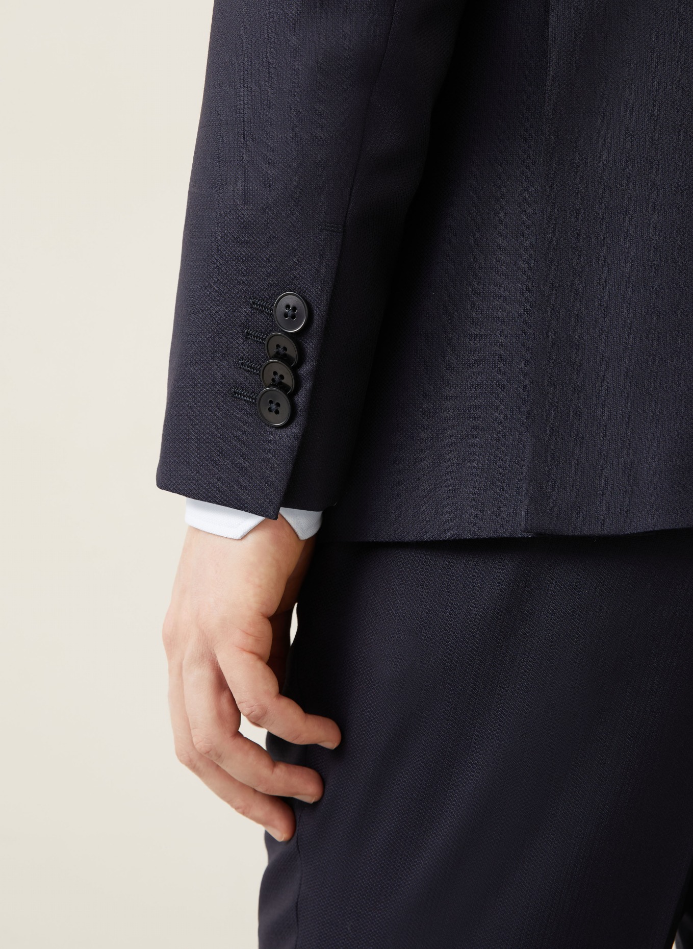 ZEGNA Anzug Extra Slim Fit: DUNKELBLAU