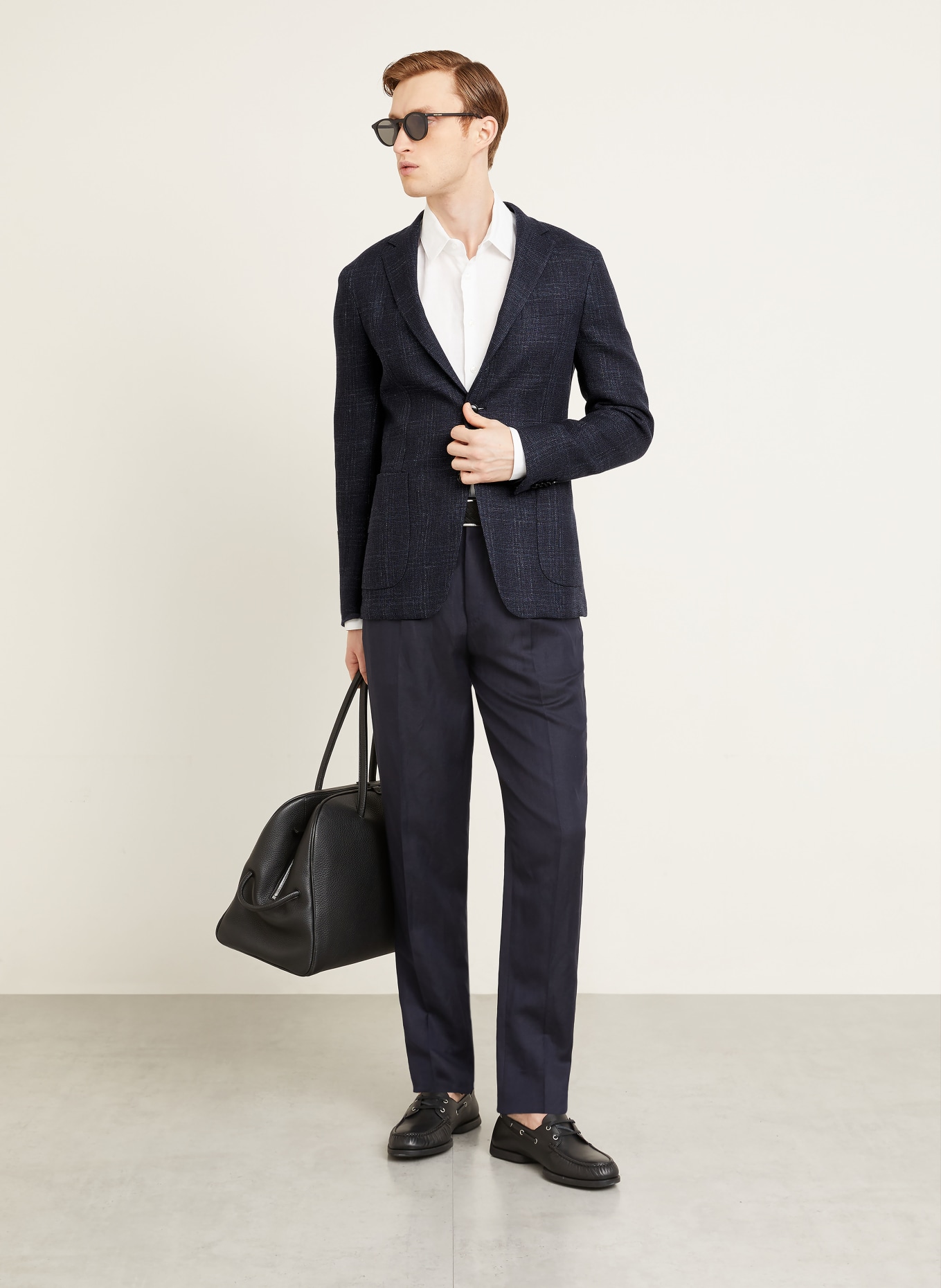 ZEGNA Extra slim fit jacket: DARK BLUE