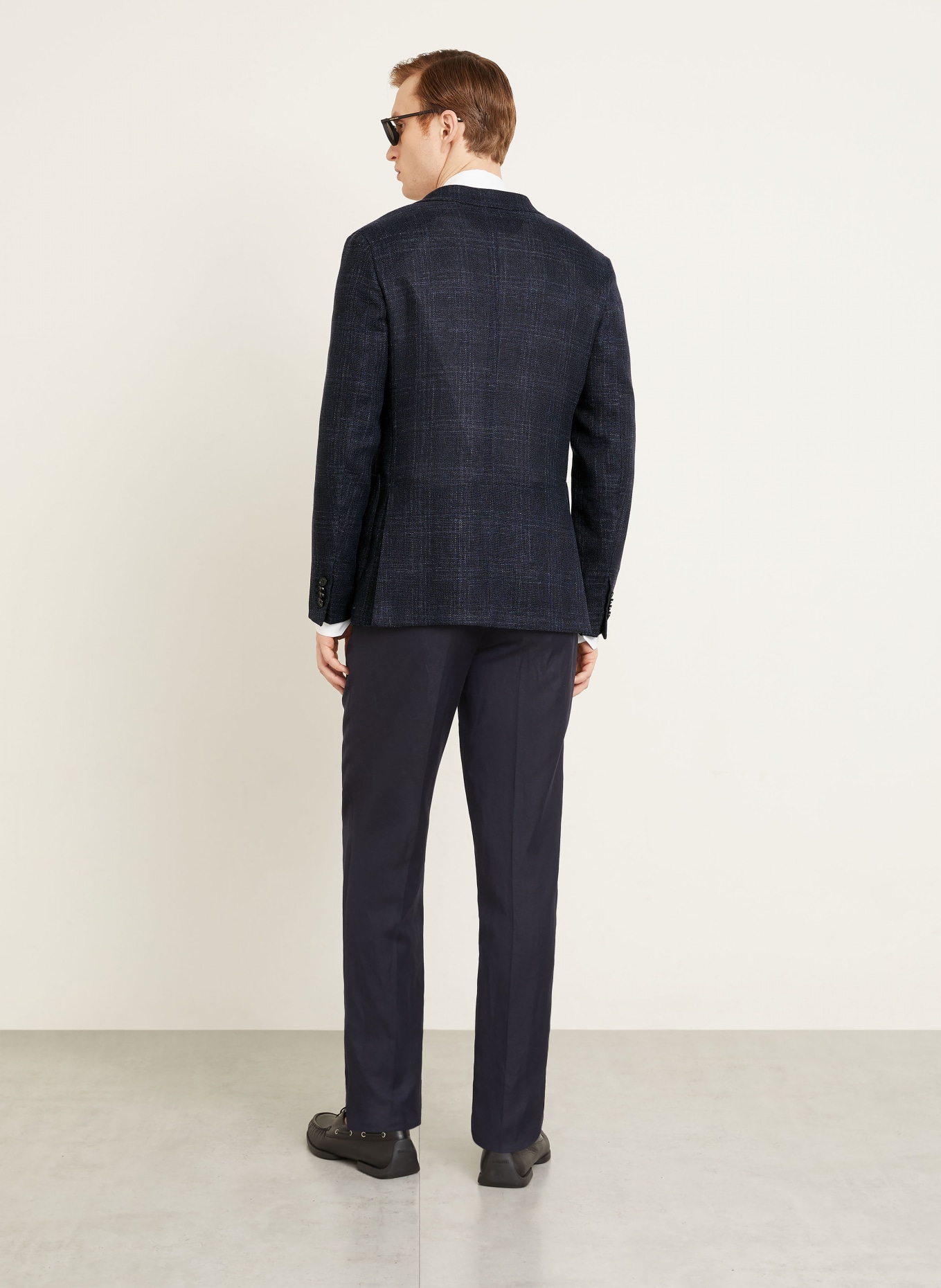 ZEGNA Extra slim fit jacket: DARK BLUE