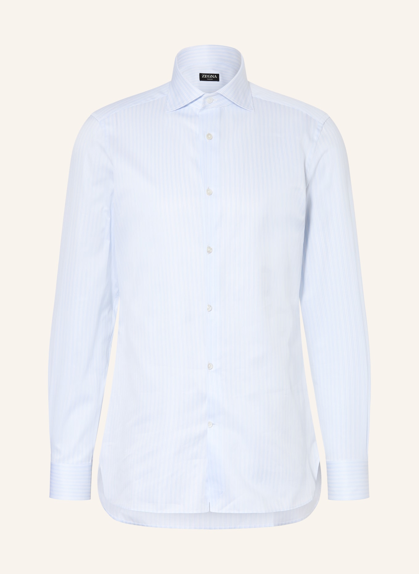 ZEGNA Regular fit shirt: WHITE