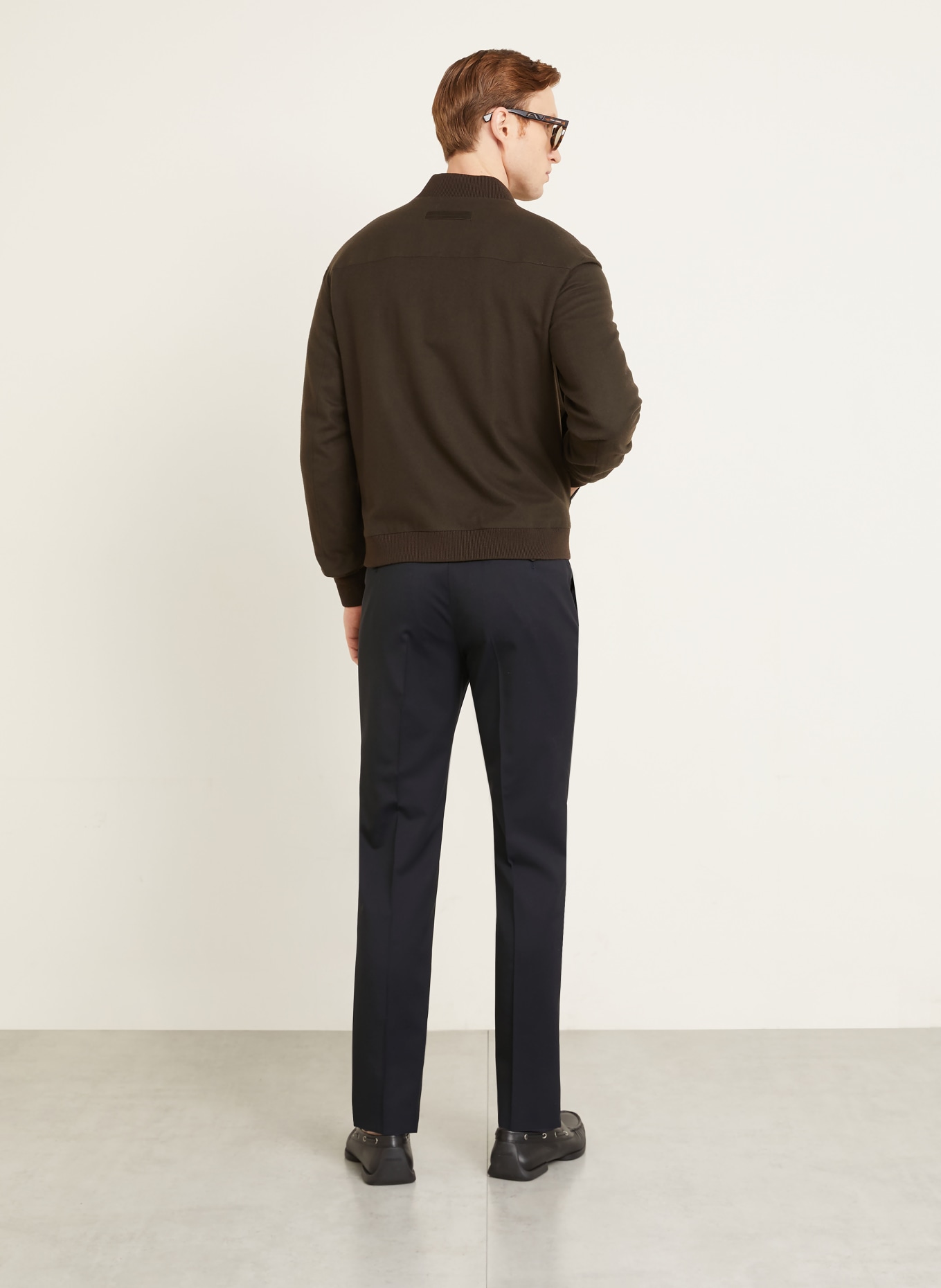 ZEGNA Hose Regular Fit: DUNKELBLAU