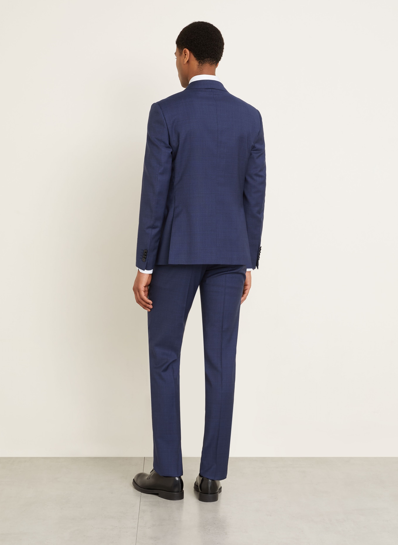 ZEGNA Oblek Extra Slim Fit: TMAVĚ MODRÁ