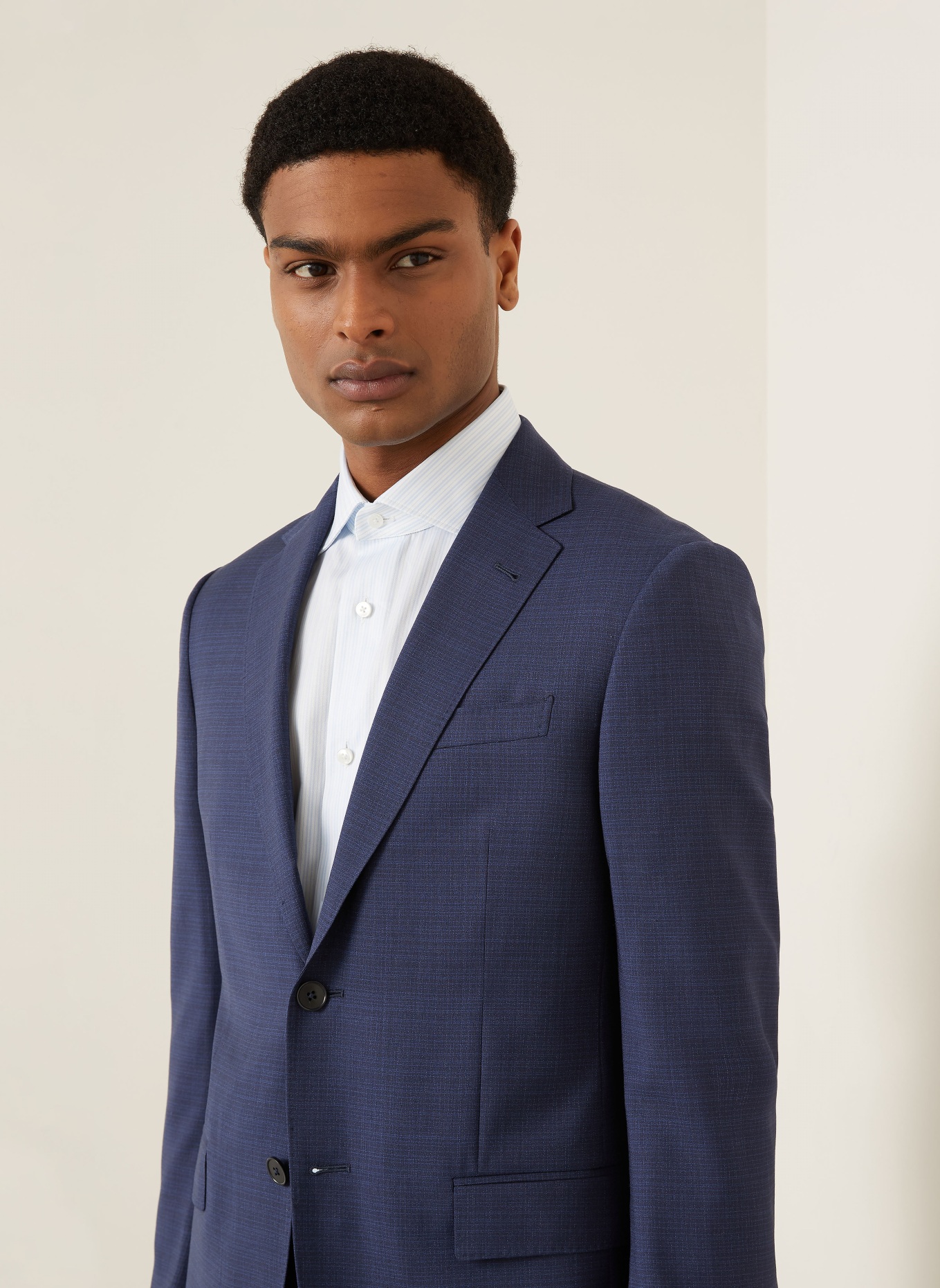 ZEGNA Oblek Extra Slim Fit: TMAVĚ MODRÁ