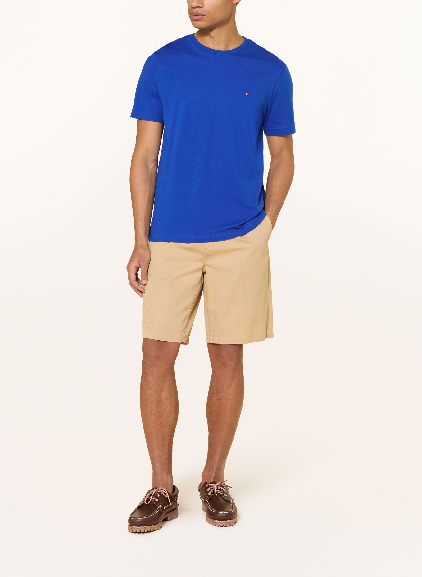 TOMMY HILFIGER Tričko: TMAVĚ MODRÁ