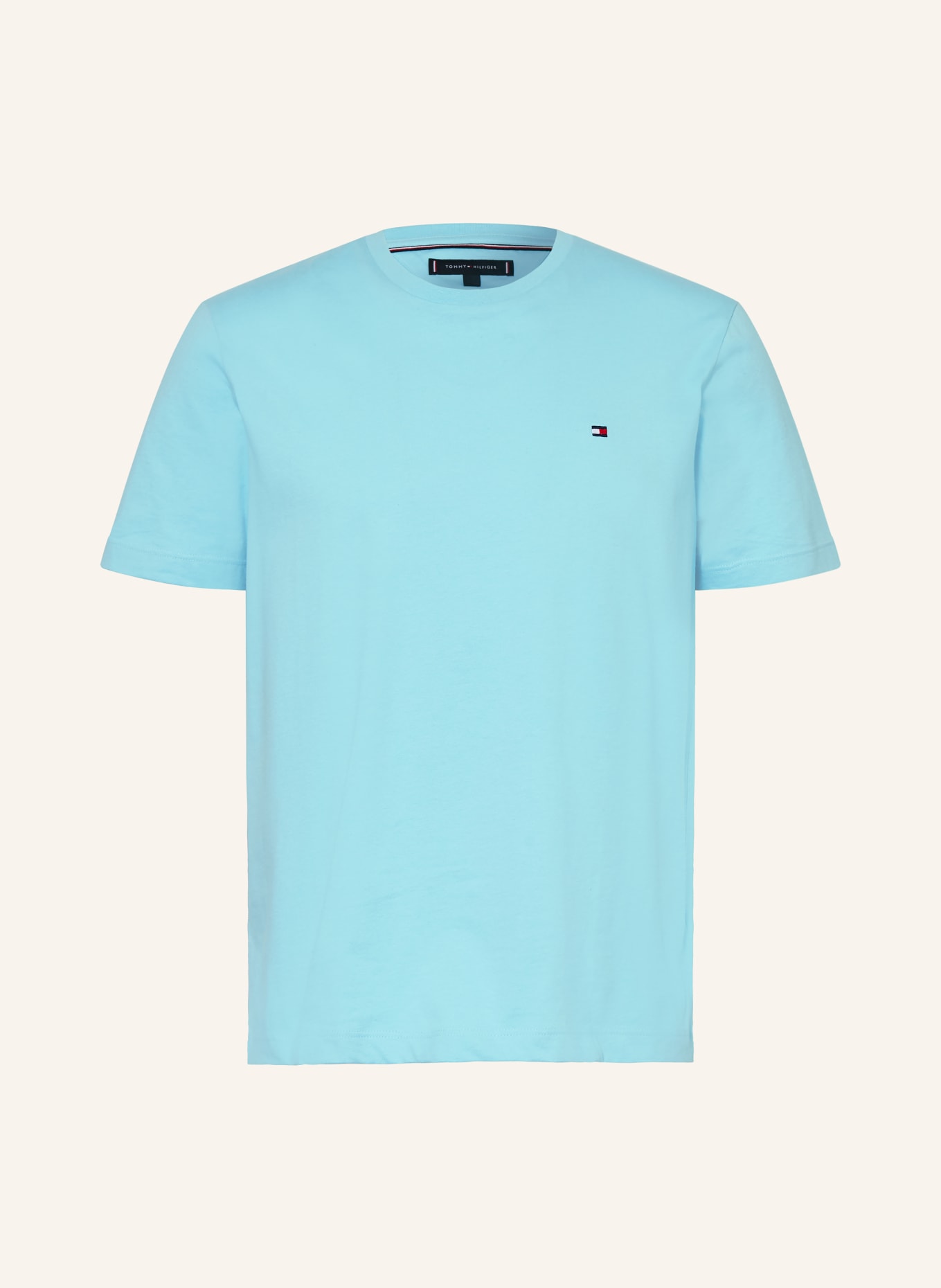 TOMMY HILFIGER T-Shirt: TÜRKIS