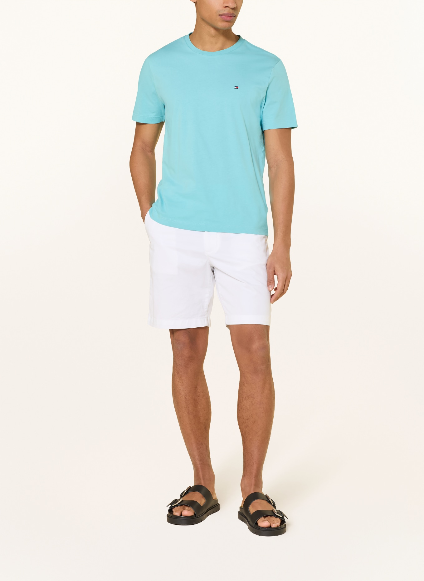 TOMMY HILFIGER T-Shirt: TÜRKIS