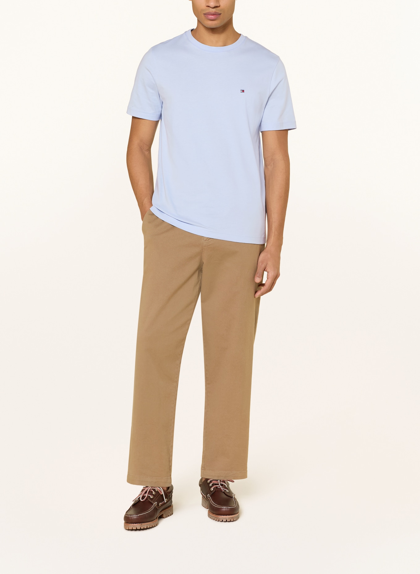 TOMMY HILFIGER Tričko: TMAVĚ MODRÁ