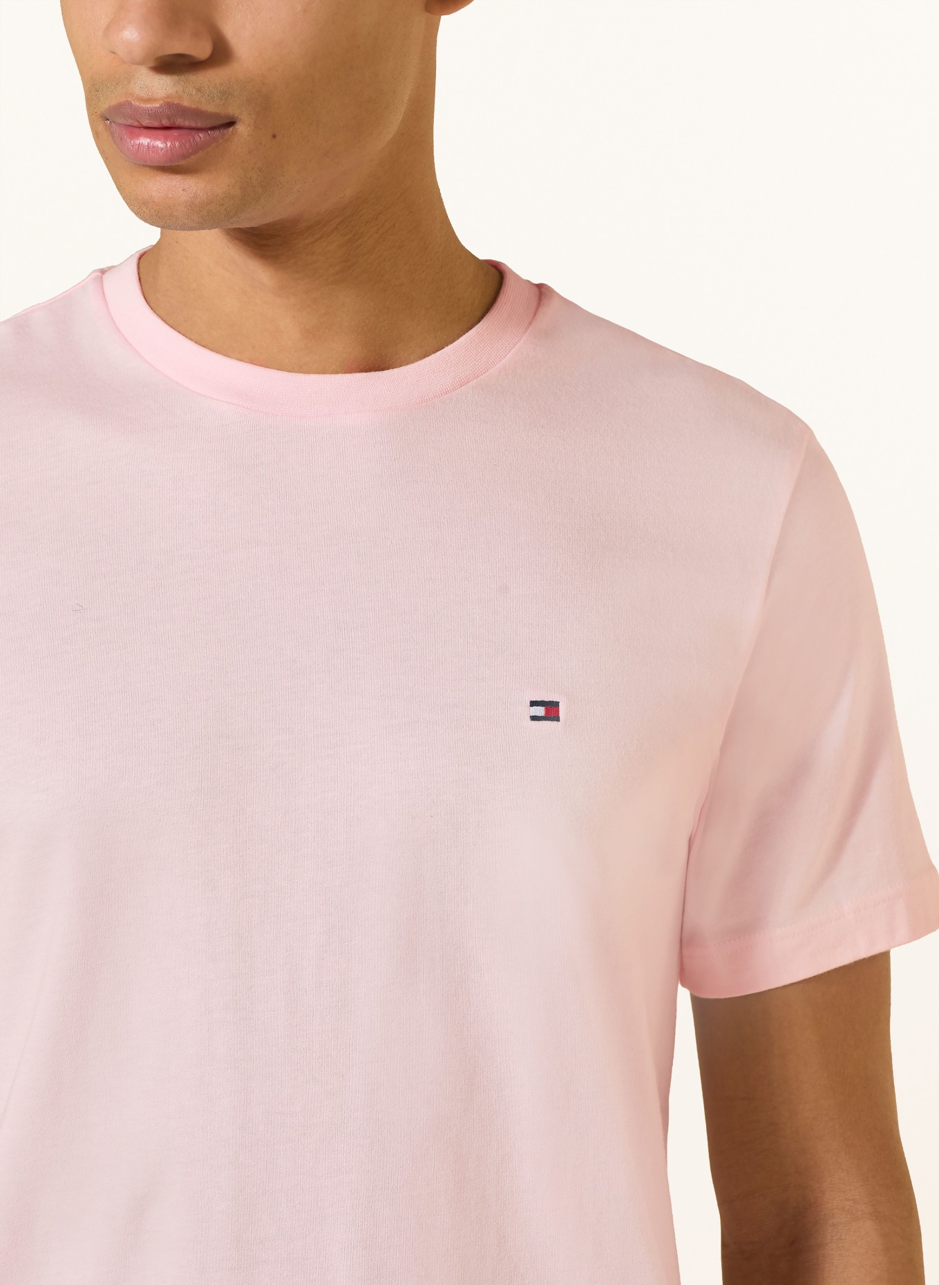 TOMMY HILFIGER Tričko: RŮŽOVÁ