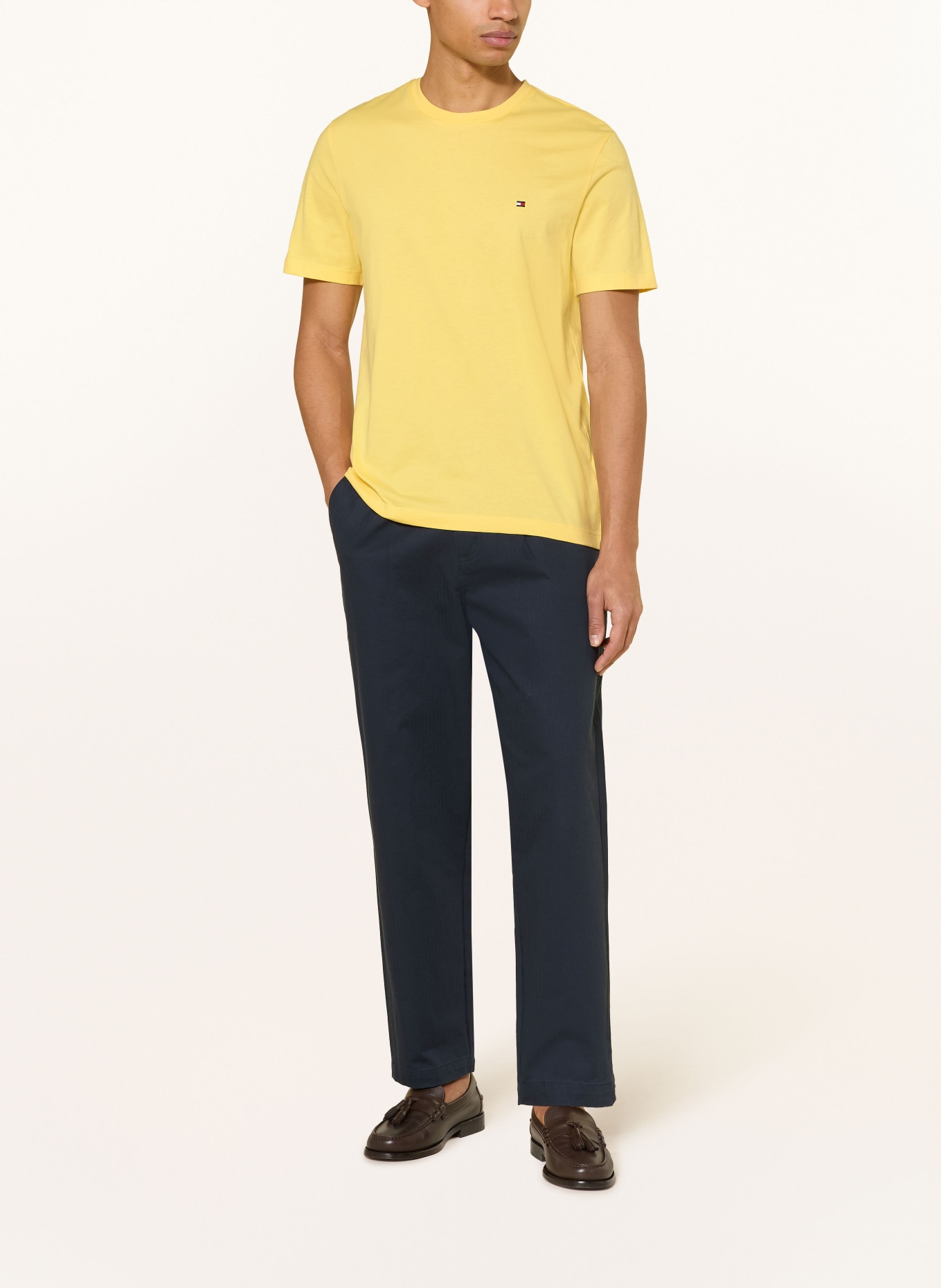 TOMMY HILFIGER T-shirt: YELLOW