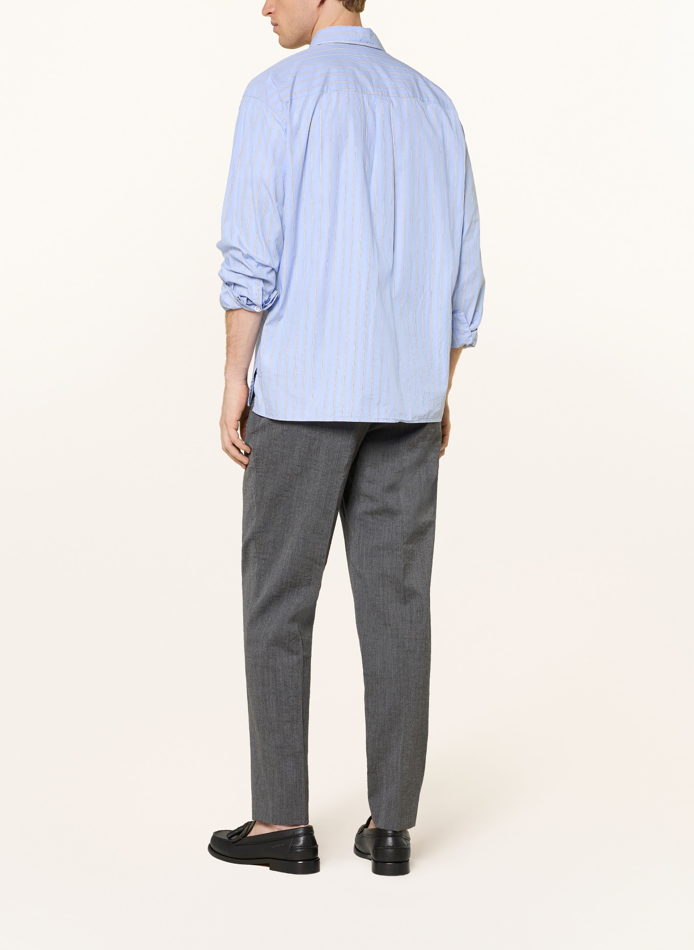 TOMMY HILFIGER Hose Relaxed Tapered Fit: GRAU