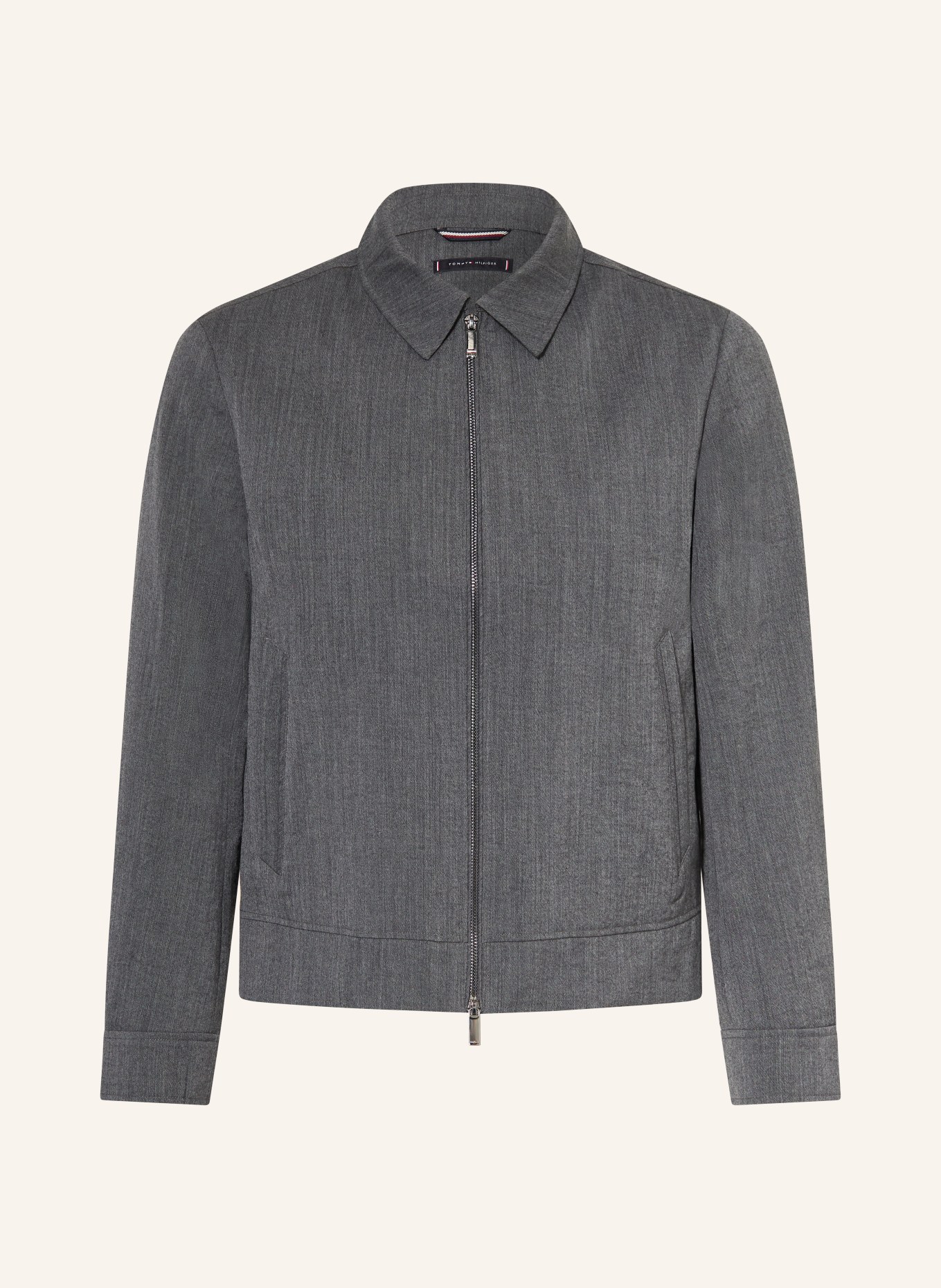 TOMMY HILFIGER jas: DONKERGRIJS
