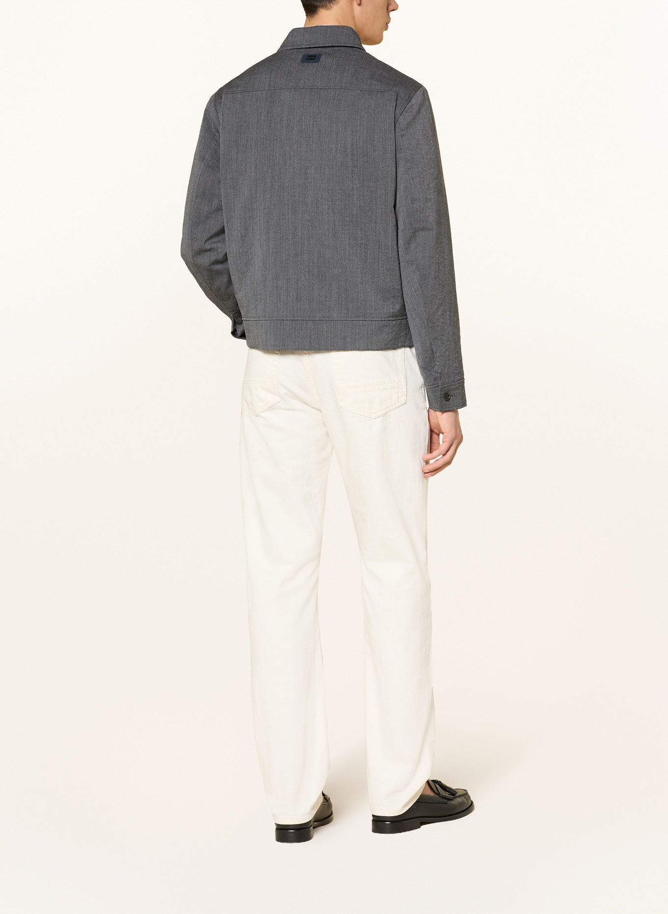 TOMMY HILFIGER jas: DONKERGRIJS