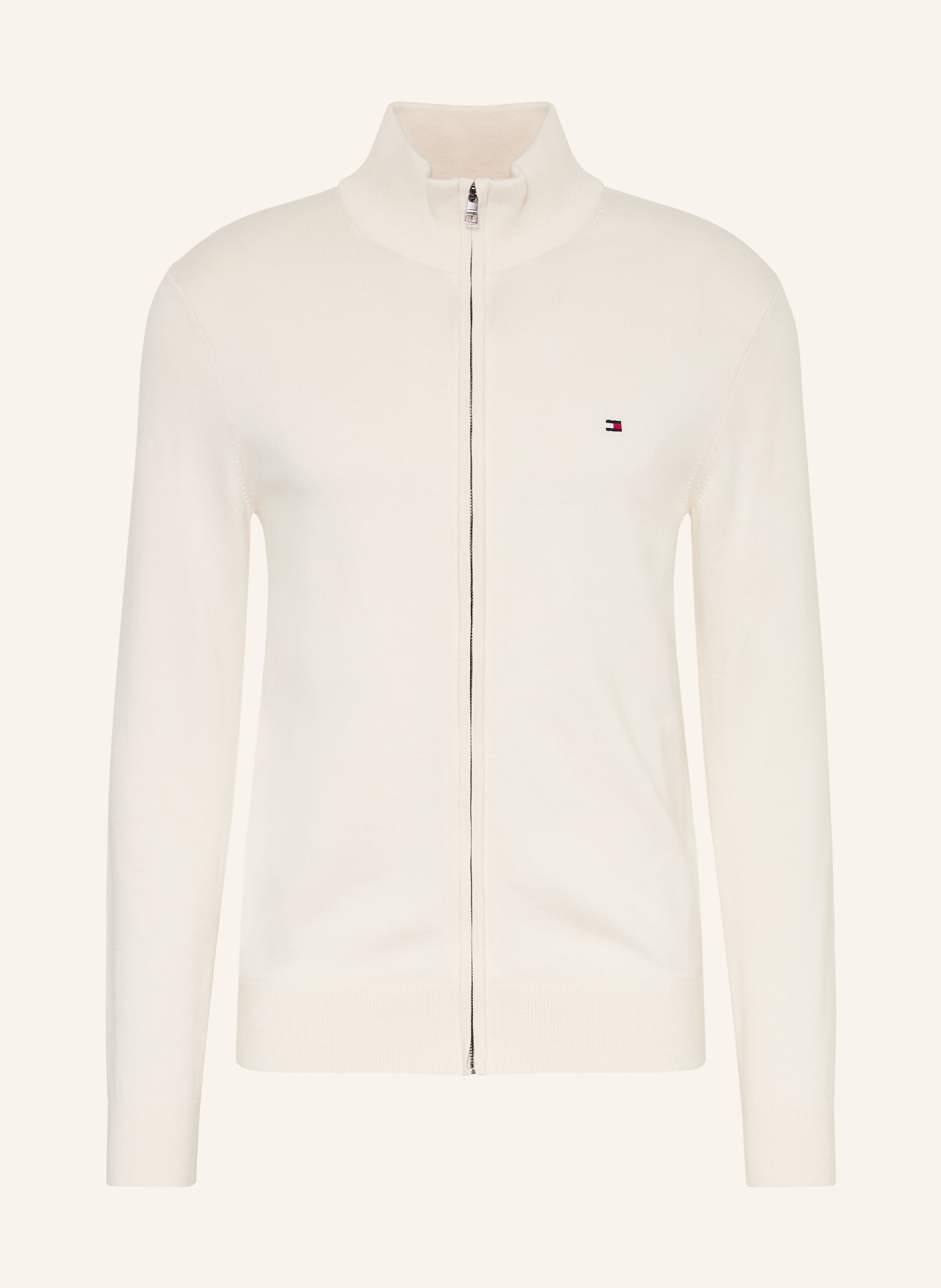 TOMMY HILFIGER Strickjacke: ECRU