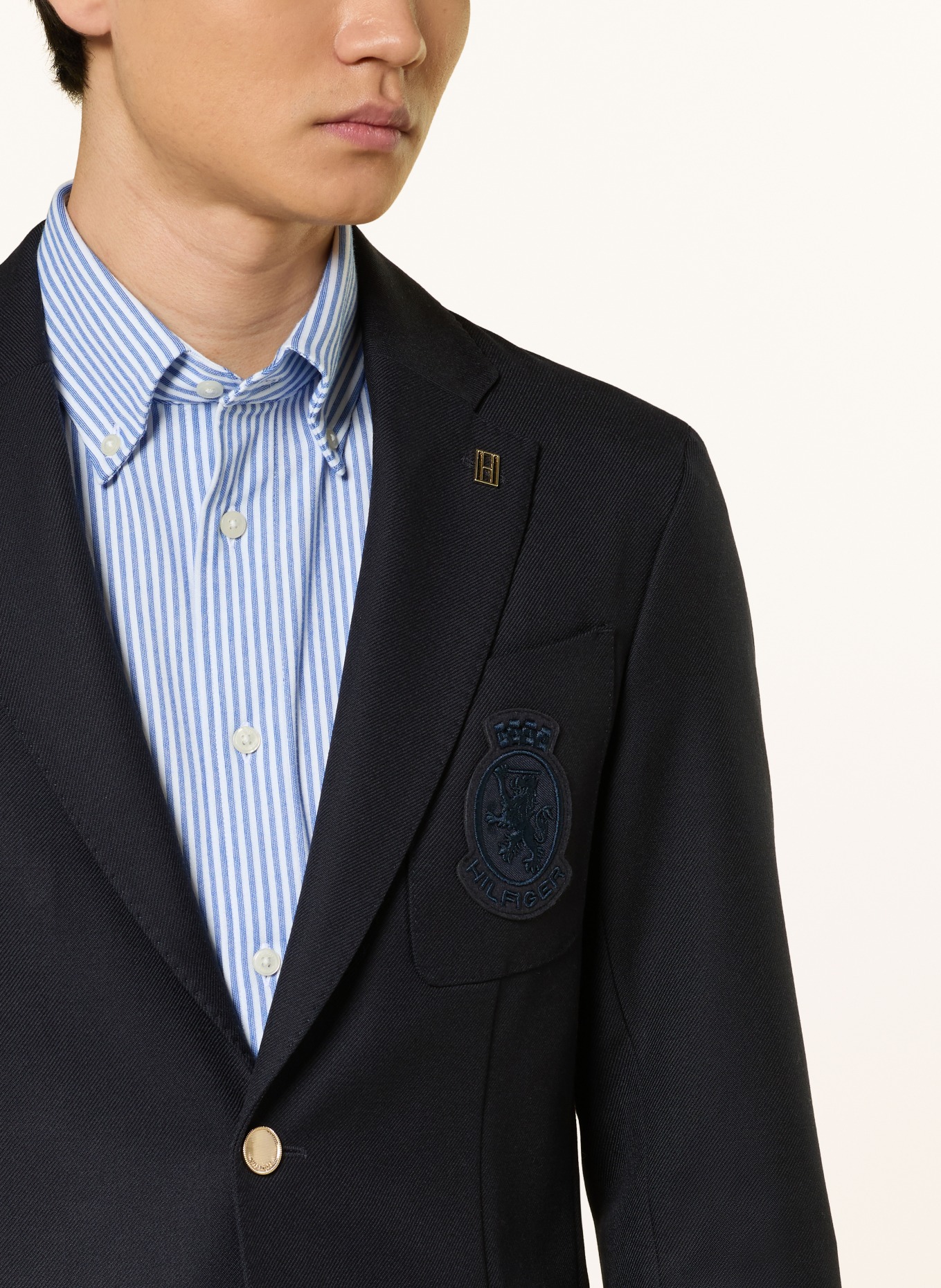 TOMMY HILFIGER Sakko Extra Slim Fit: DUNKELBLAU