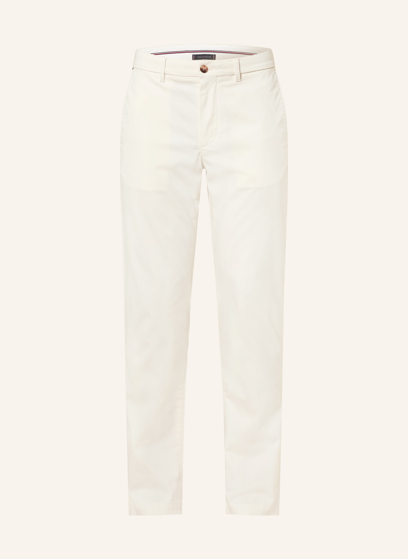 TOMMY HILFIGER Chino DENTON Straight Fit: ECRU