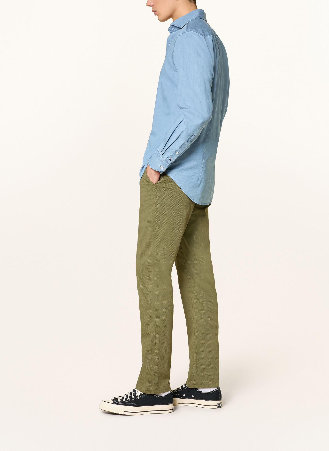 TOMMY HILFIGER Chino DENTON Straight Fit: KHAKI