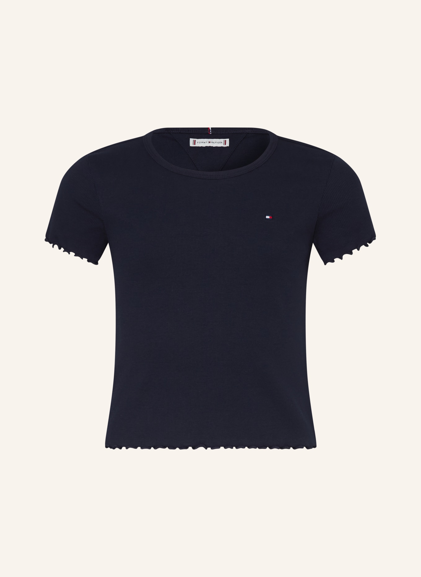 TOMMY HILFIGER T-Shirt: DUNKELBLAU