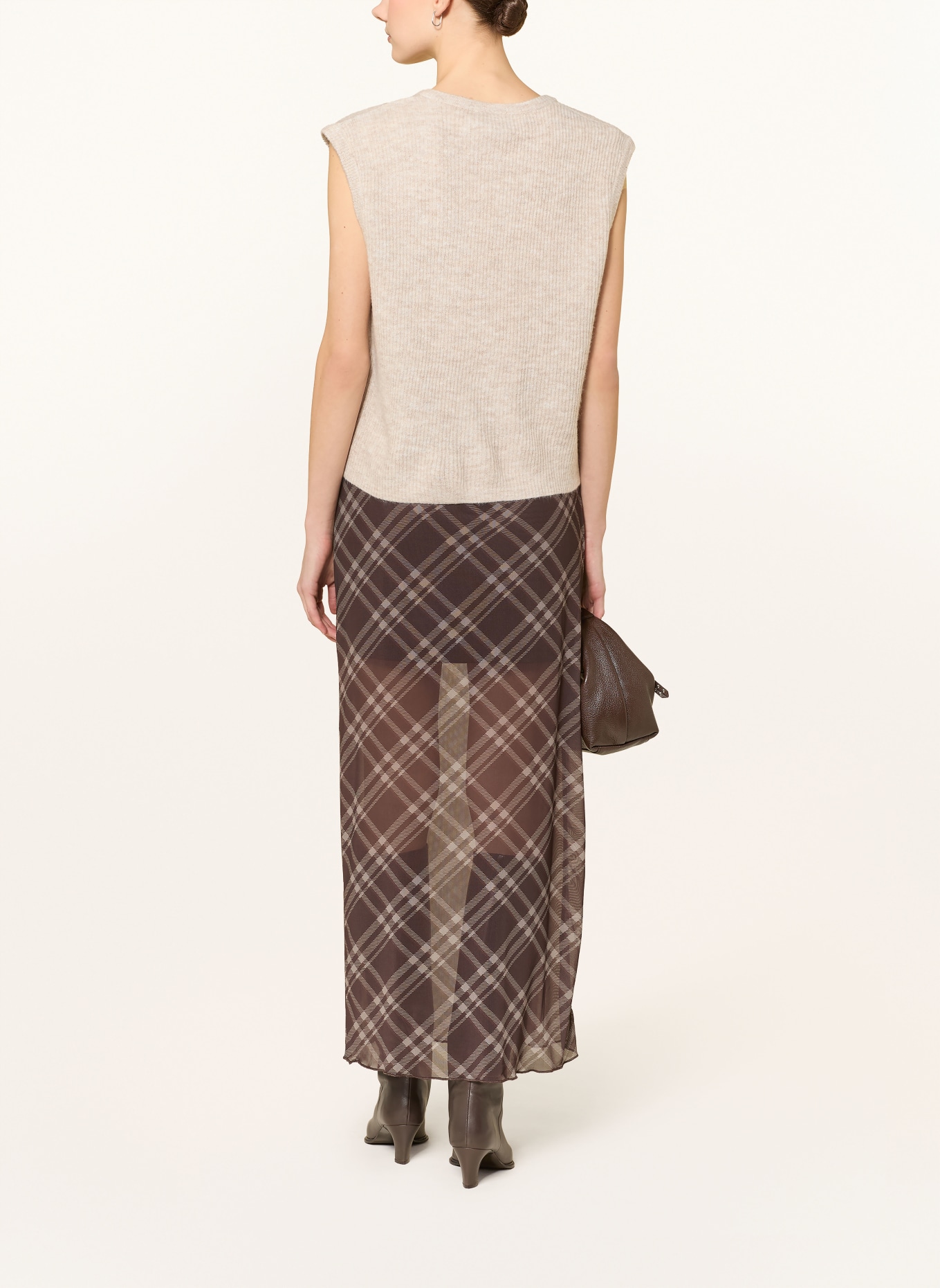 NEO NOIR Strickweste EVEREST: BEIGE