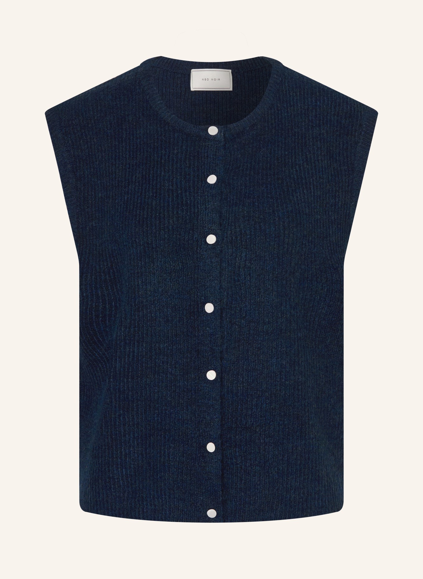 NEO NOIR Kamizelka z dzianiny EVEREST: GRANATOWY