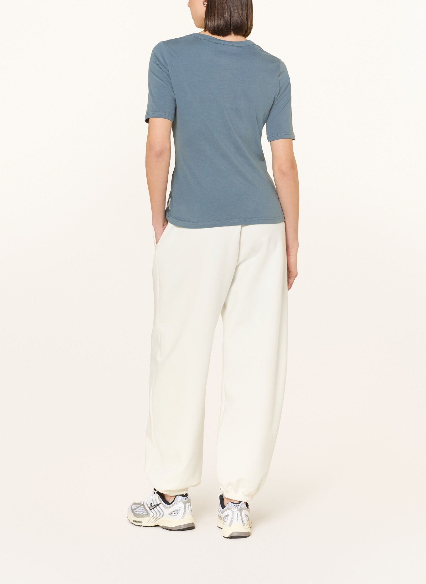 ELBSAND SIVA T-shirt: BLUE GRAY