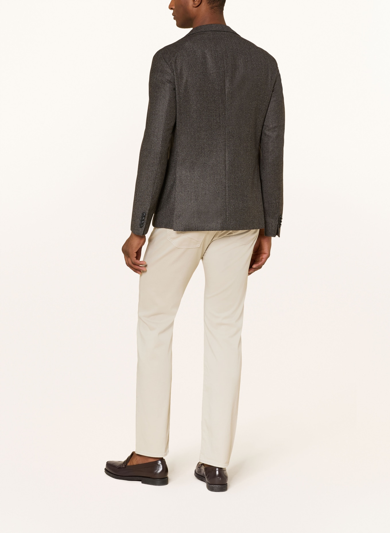 BALDESSARINI Hose Regular Fit: HELLGRAU