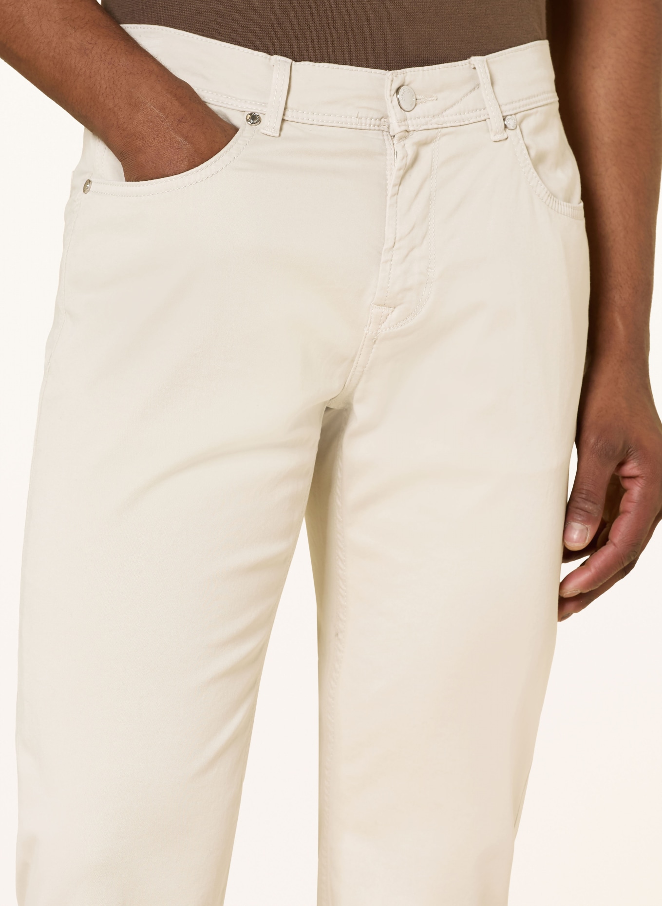 BALDESSARINI Hose Regular Fit: HELLGRAU